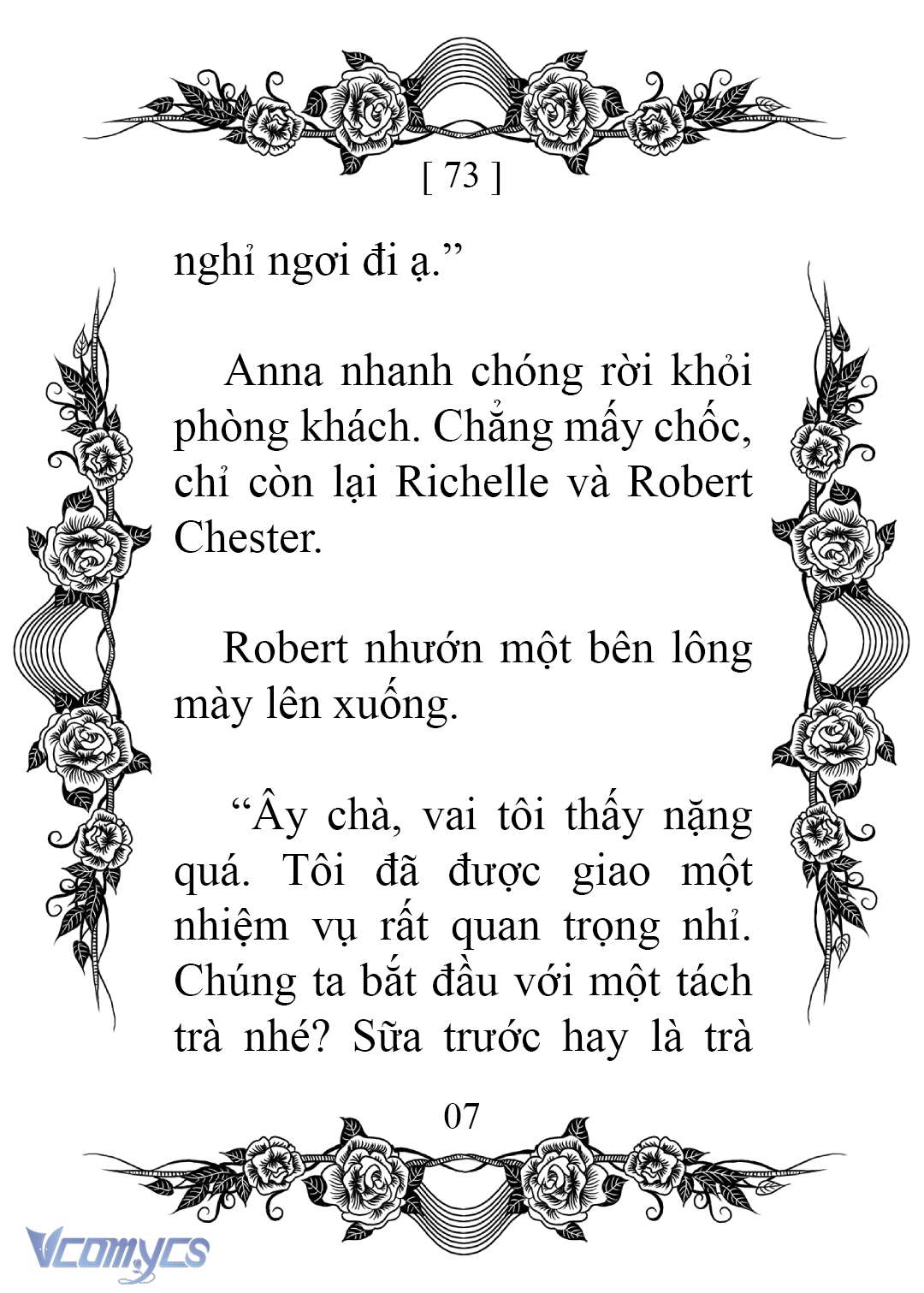 [Novel] Chào Mừng Đến Với Dinh Thự Hoa Hồng Chap 73 - Trang 2