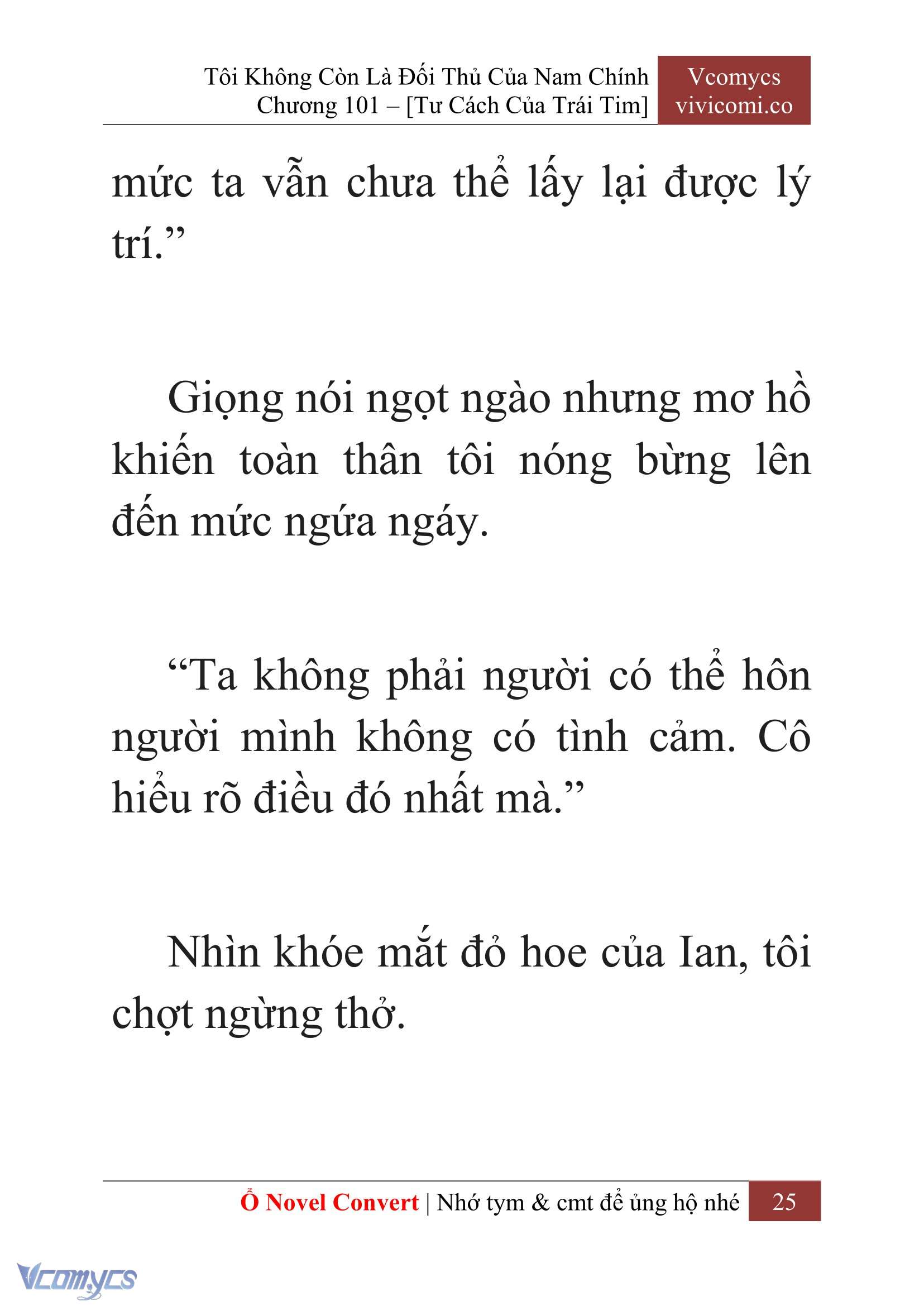 [Novel] Tôi Không Còn Là Đối Thủ Của Nam Chính Chap 101 - Trang 2