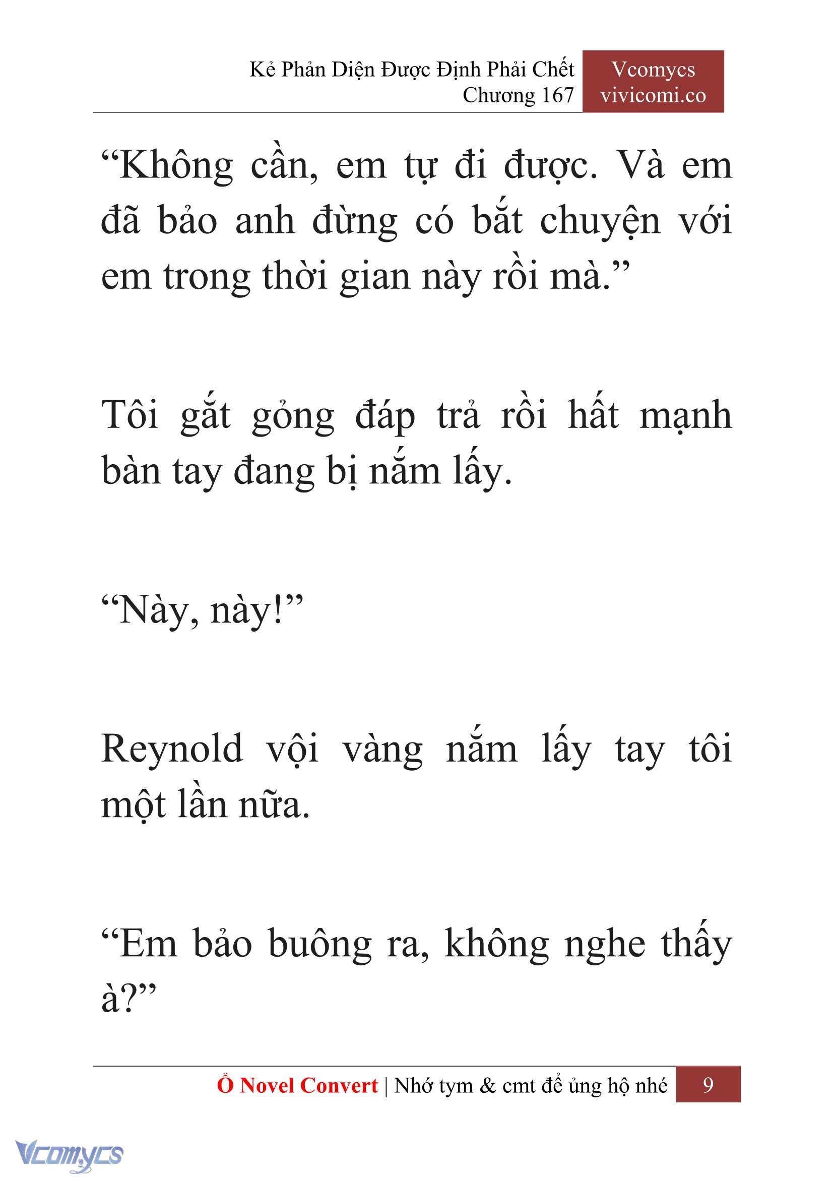 [Novel] Kẻ Phản Diện Được Định Phải Chết Chap 167 - Trang 2