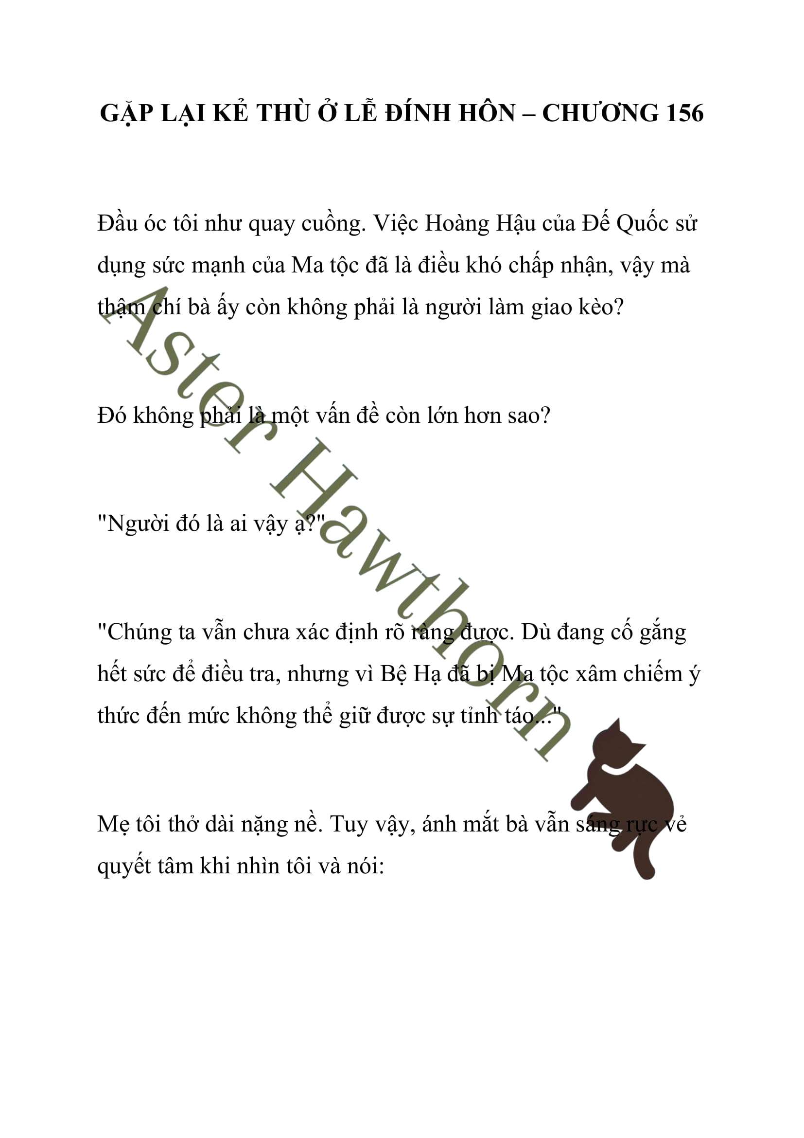 [NOVEL] Gặp Lại Kẻ Thù Ở Lễ Đính Hôn Chap 156 - Trang 2