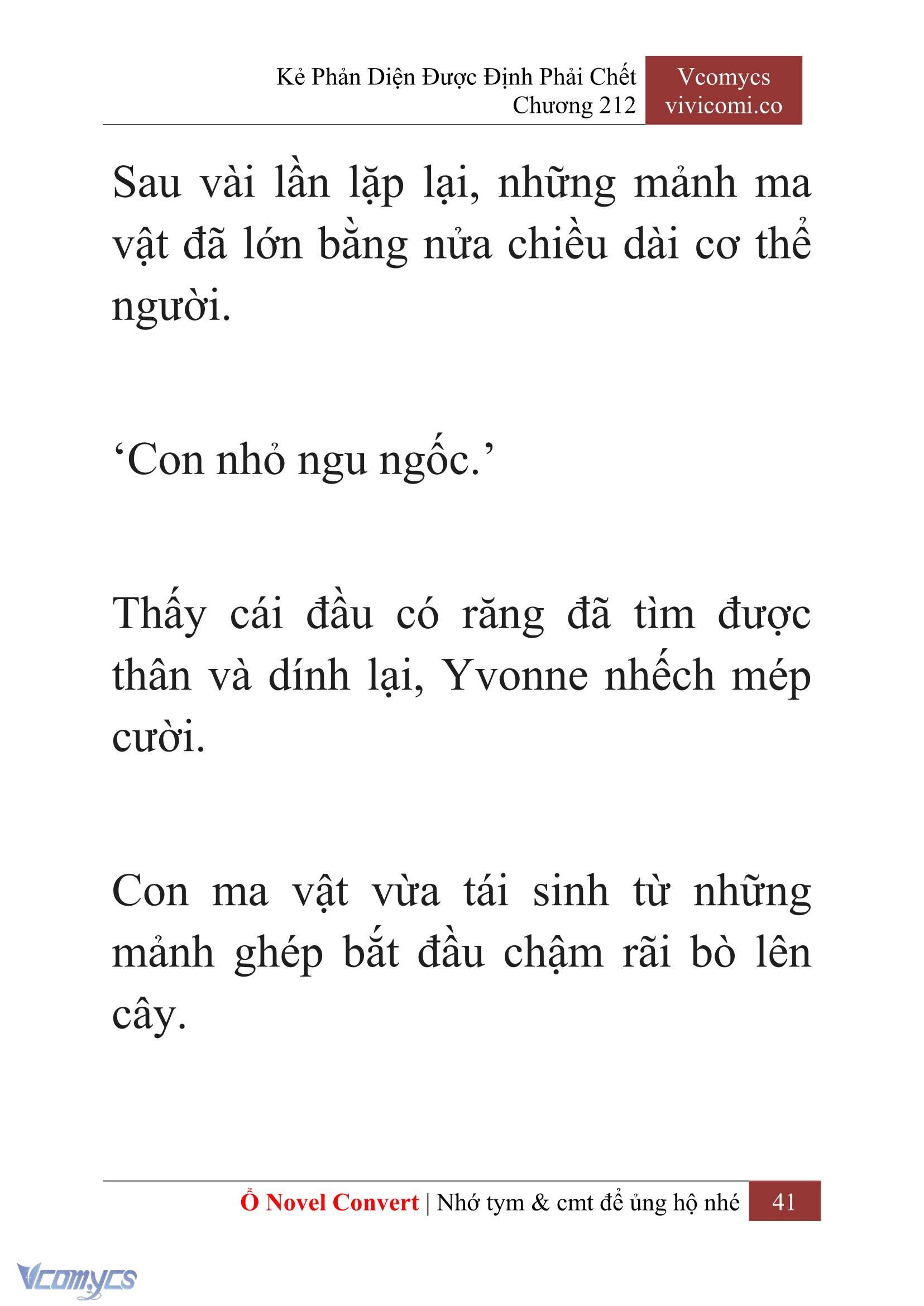 [Novel] Kẻ Phản Diện Được Định Phải Chết Chap 212 - Next Chap 213