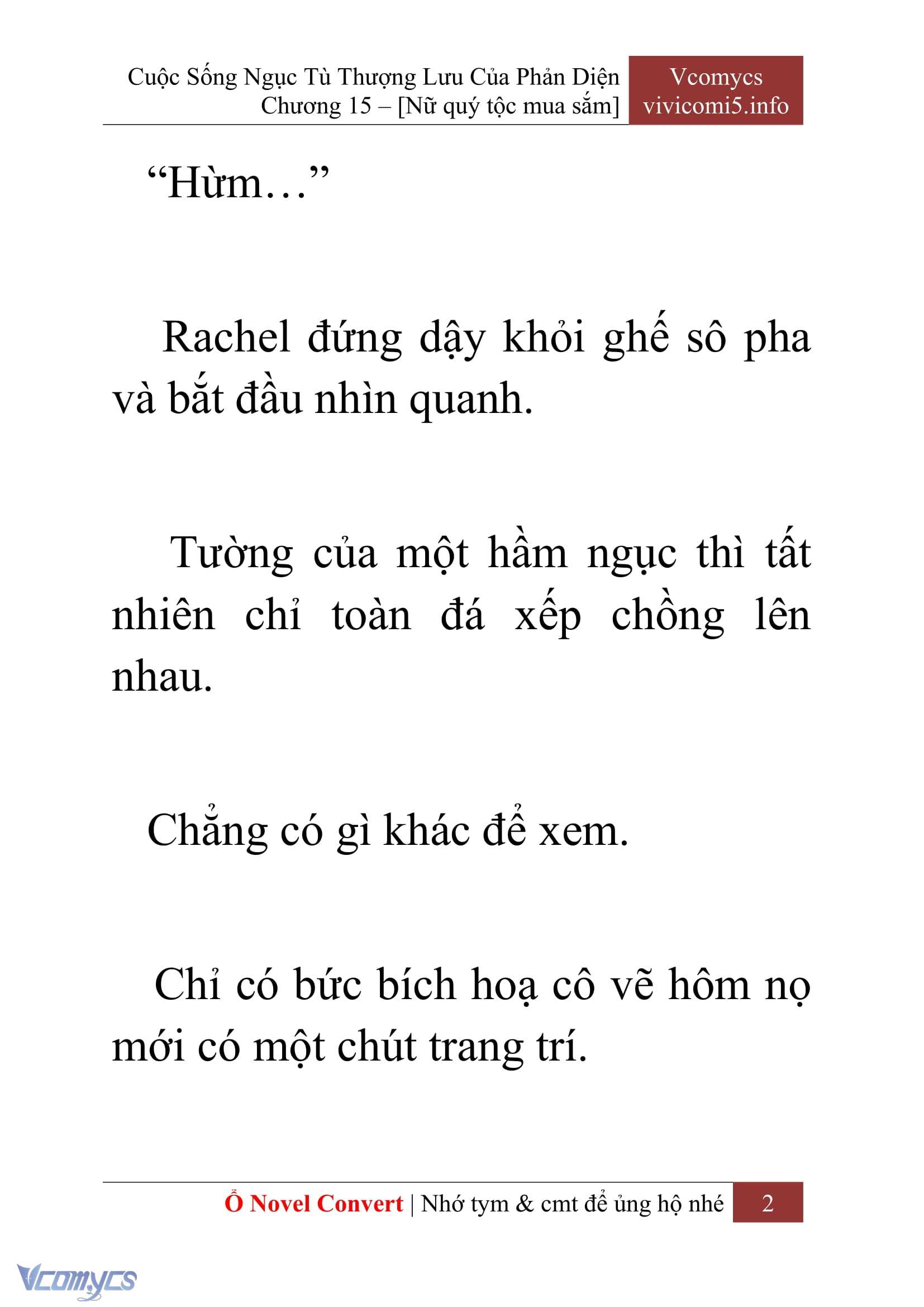 [Novel] Cuộc Sống Ngục Tù Thượng Lưu Của Nhân Vật Phản Diện Chap 15 - Trang 2