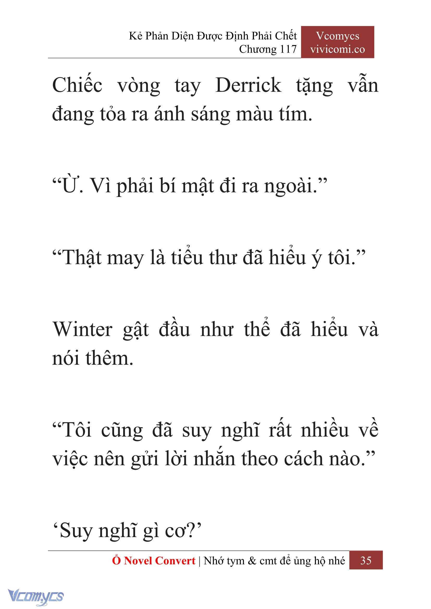 [Novel] Kẻ Phản Diện Được Định Phải Chết Chap 117 - Trang 2