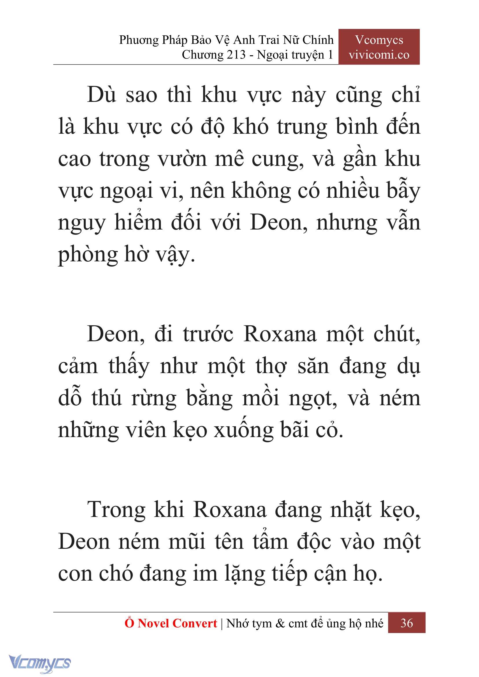 [Novel] Phương Pháp Bảo Vệ Anh Trai Nữ Chính Chap 213 - Trang 2