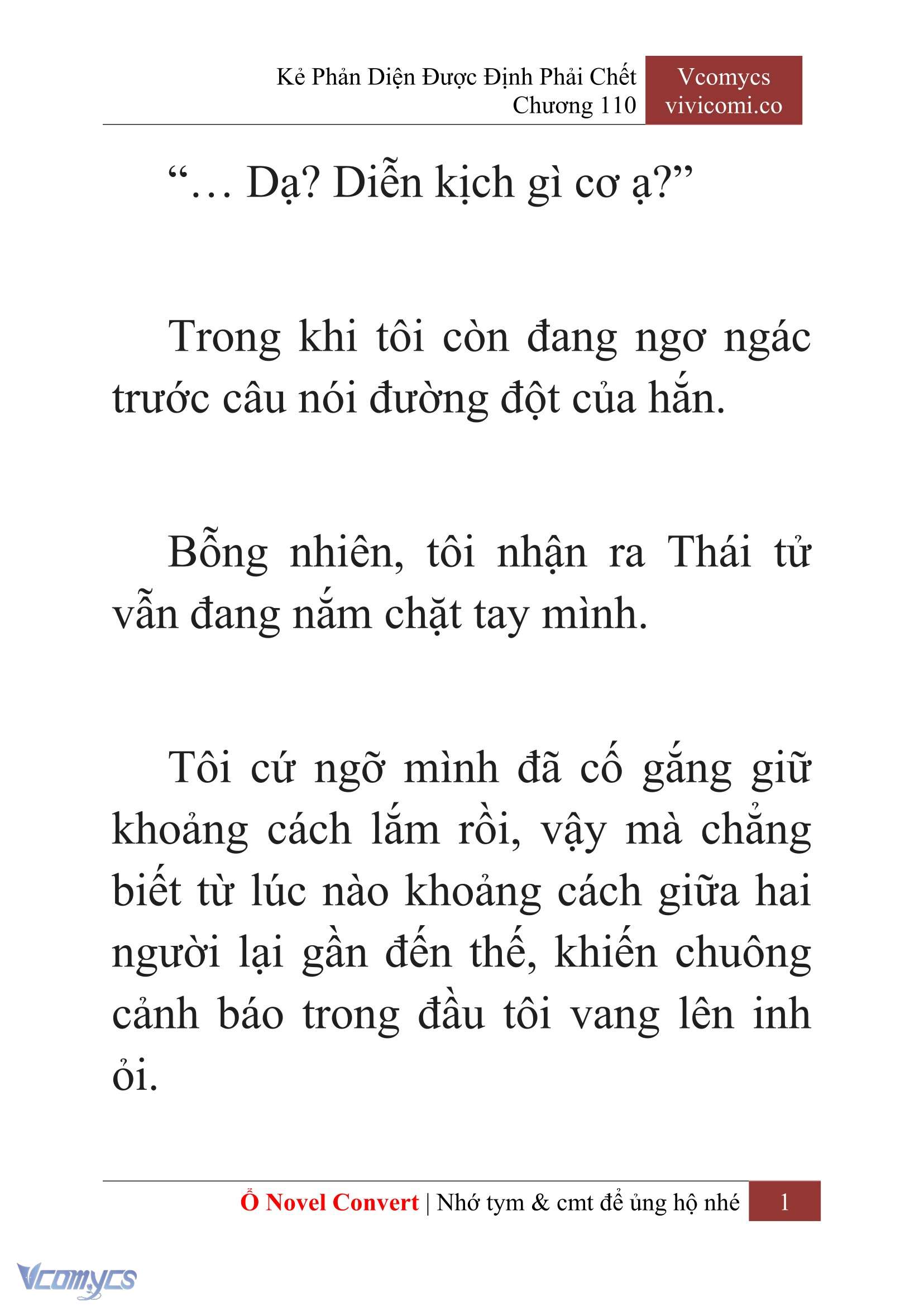 [Novel] Kẻ Phản Diện Được Định Phải Chết Chap 110 - Next Chap 111