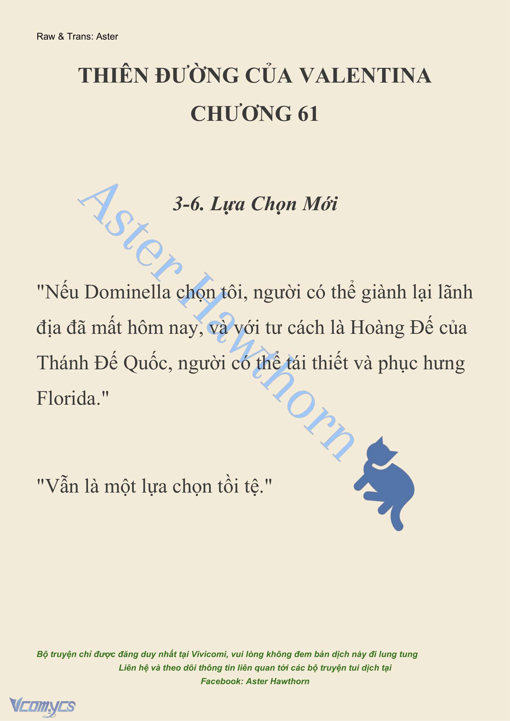 [NOVEL] Thiên Đường Của Valentina Chap 61 - Trang 2