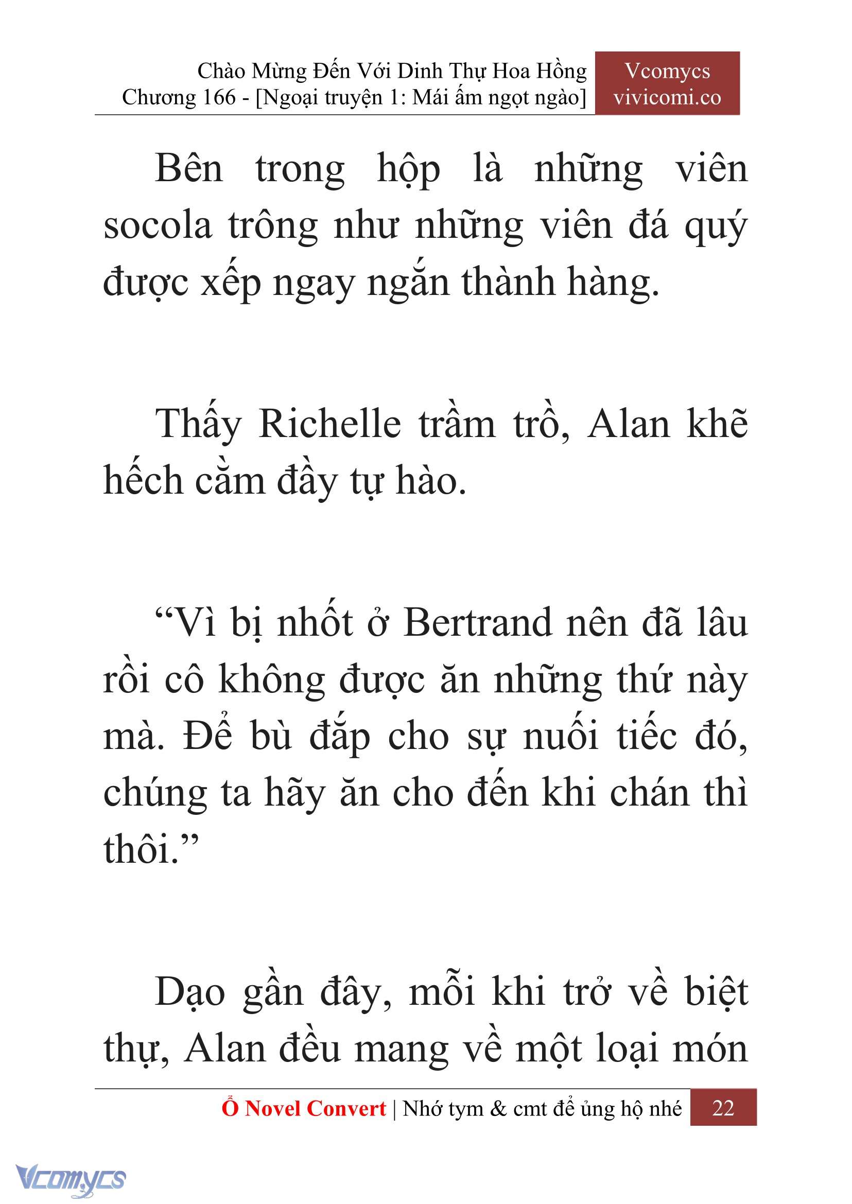 [Novel] Chào Mừng Đến Với Dinh Thự Hoa Hồng Chap 166 - Trang 2