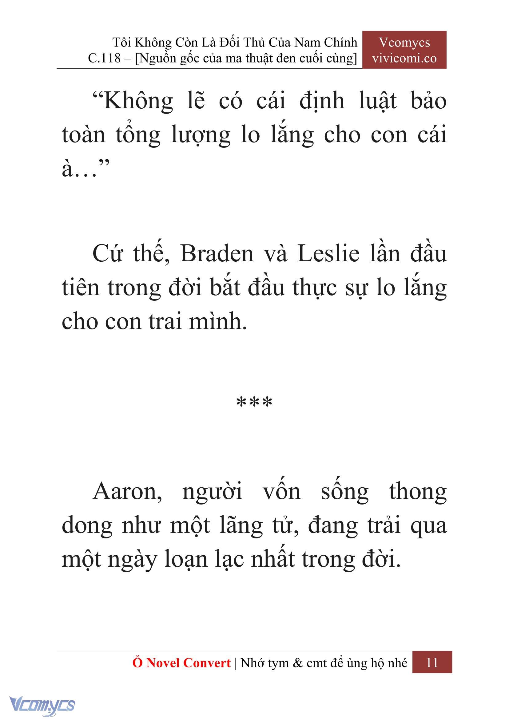 [Novel] Tôi Không Còn Là Đối Thủ Của Nam Chính Chap 118 - Trang 2