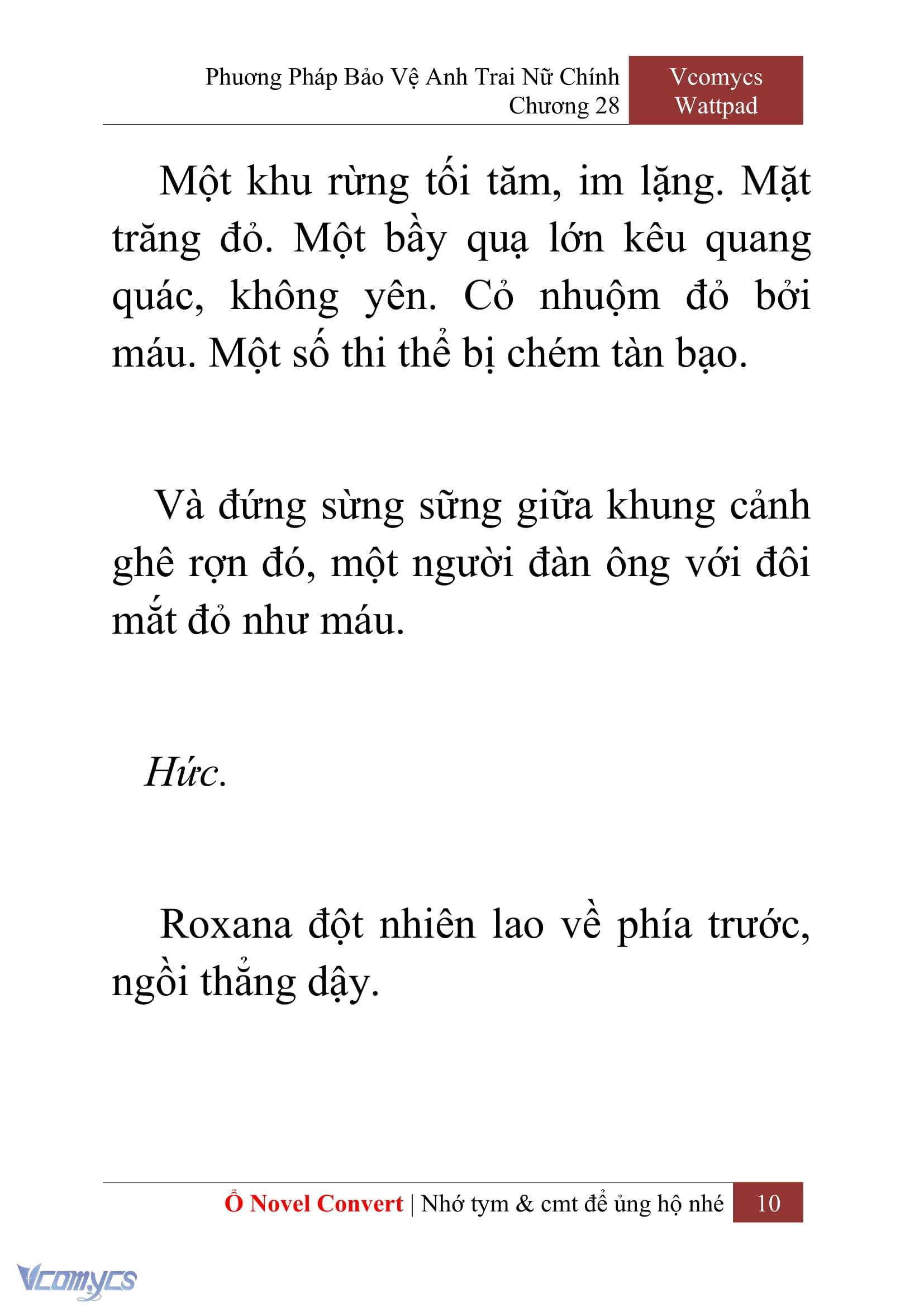 [Novel] Phương Pháp Bảo Vệ Anh Trai Nữ Chính Chap 28 - Trang 2