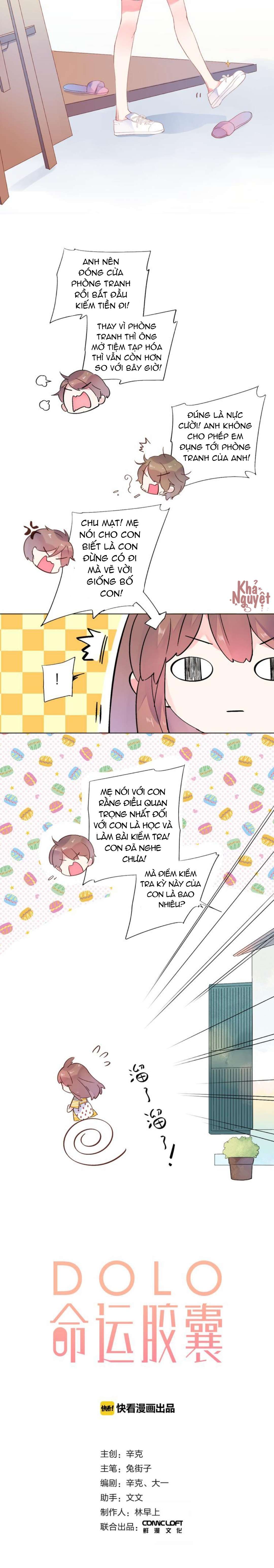[ Khả Nguyệt ] Dolo Vận Mệnh Giao Nang Chap 21 - Trang 4