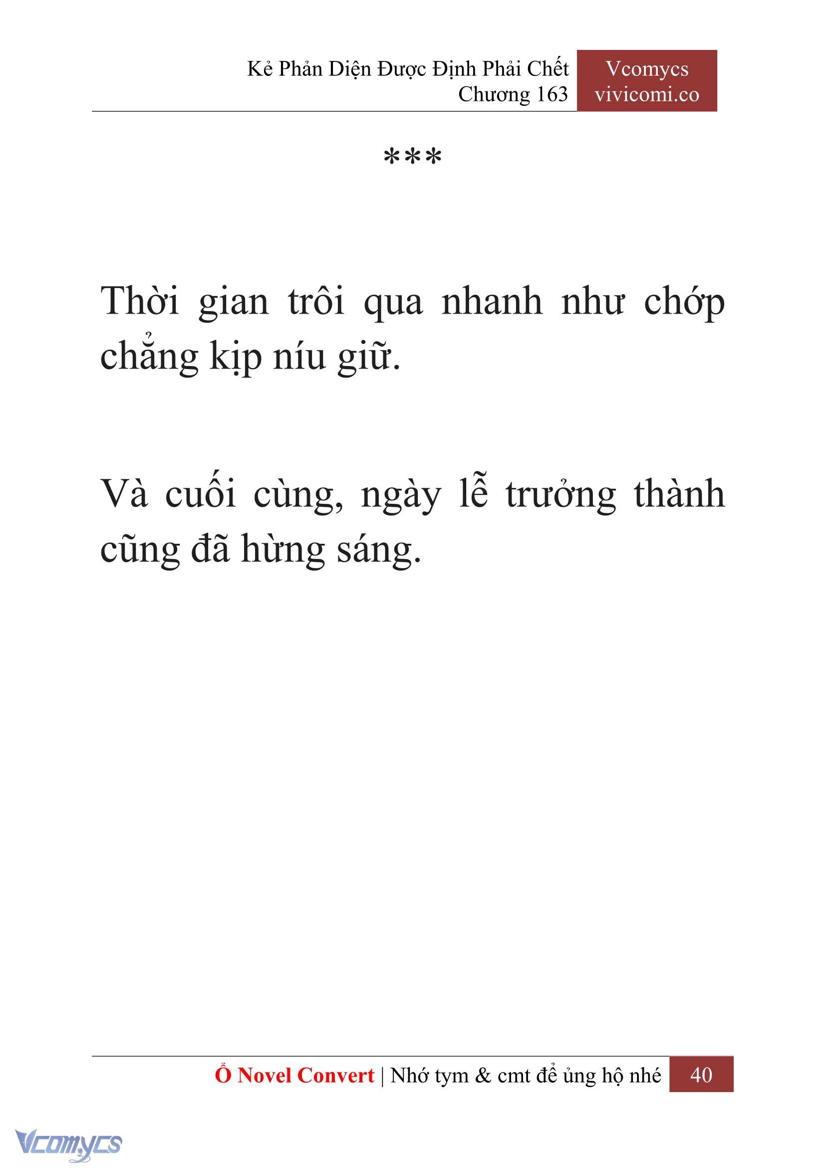 [Novel] Kẻ Phản Diện Được Định Phải Chết Chap 163 - Trang 2