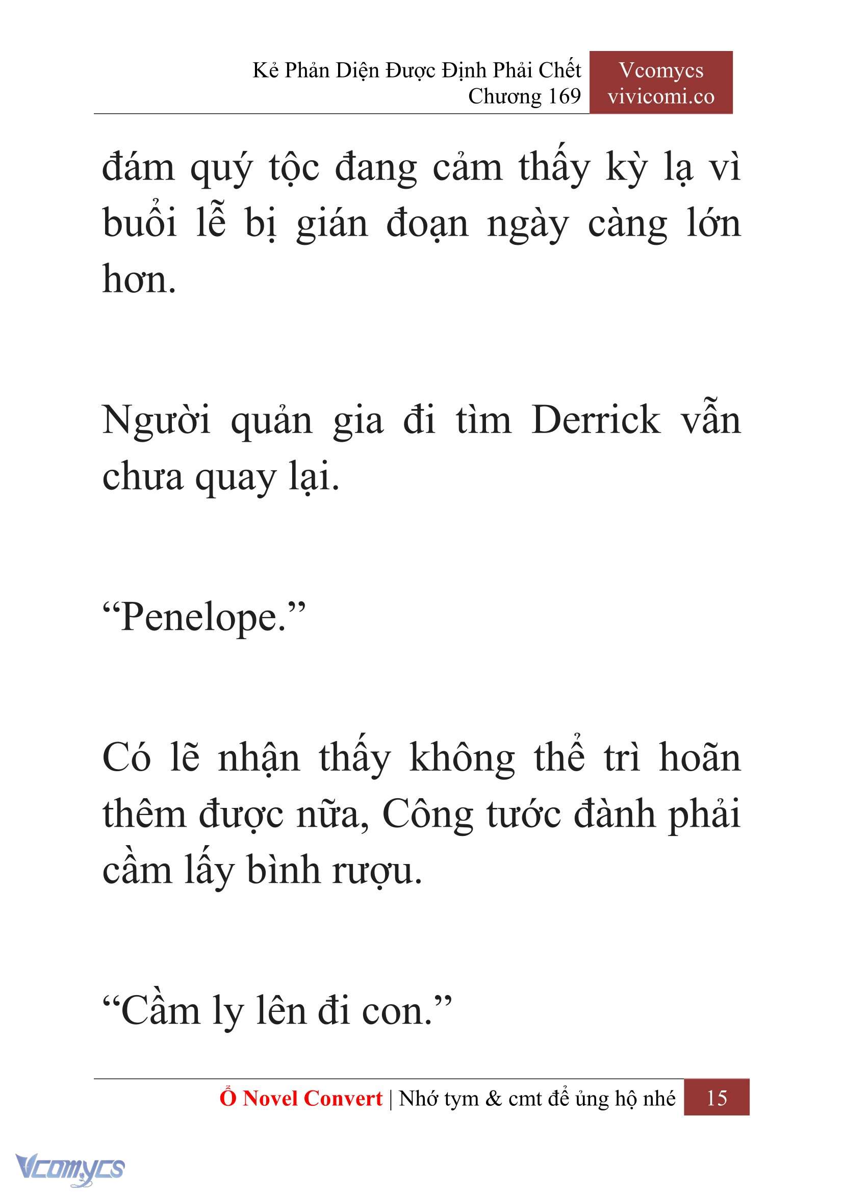 [Novel] Kẻ Phản Diện Được Định Phải Chết Chap 169 - Trang 2