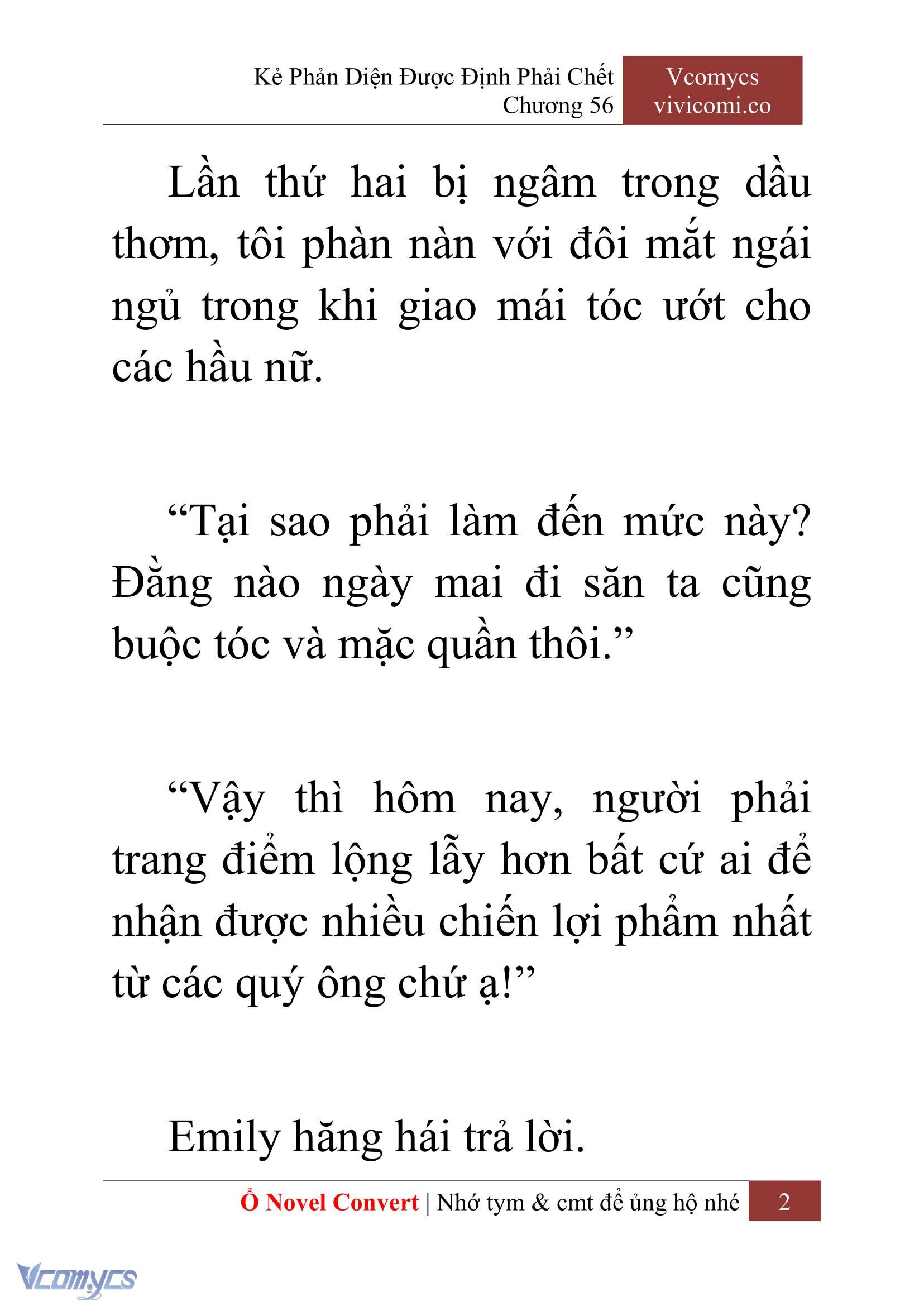 [Novel] Kẻ Phản Diện Được Định Phải Chết Chap 56 - Next Chap 57
