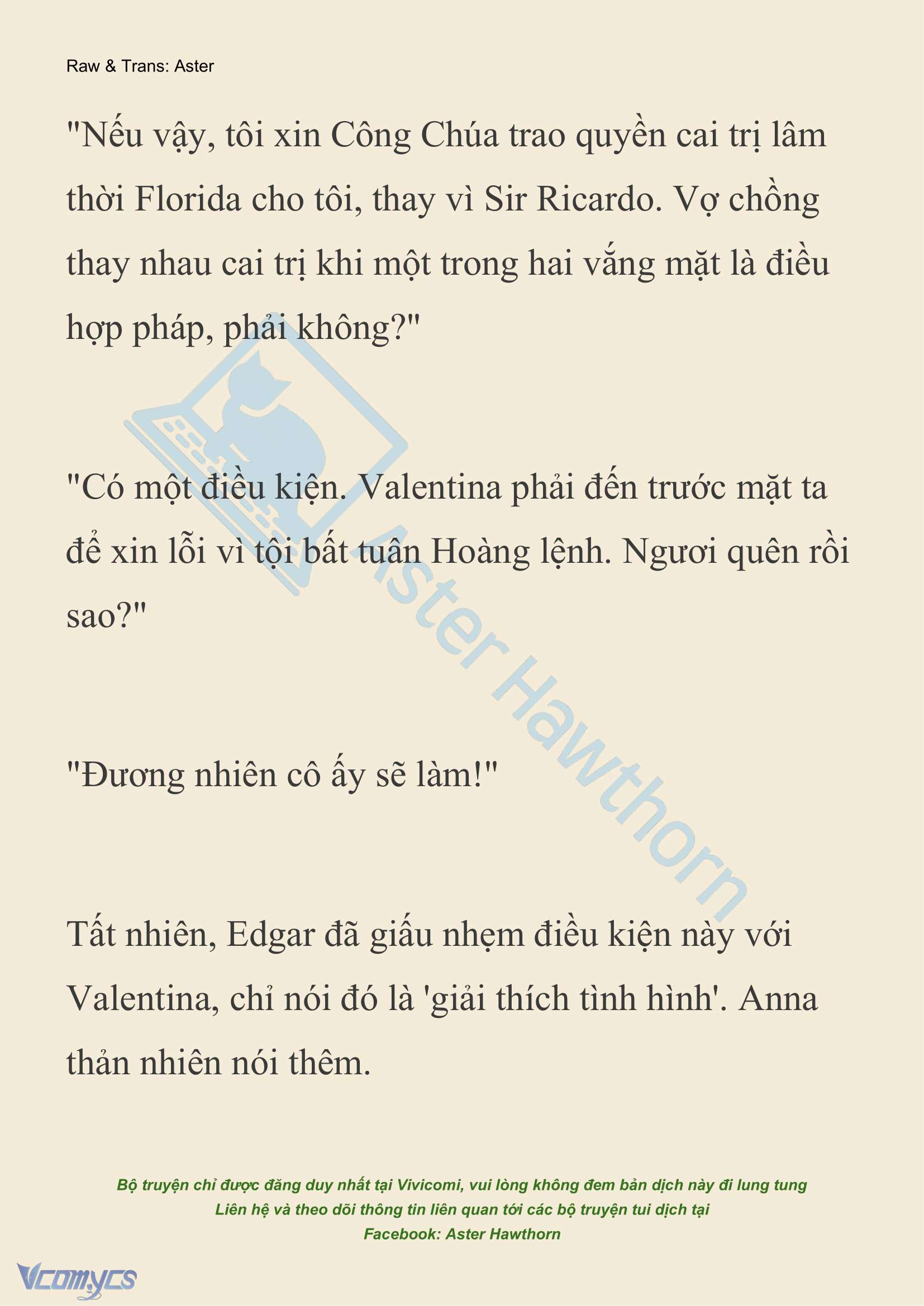 [NOVEL] Thiên Đường Của Valentina Chap 125 - Trang 2