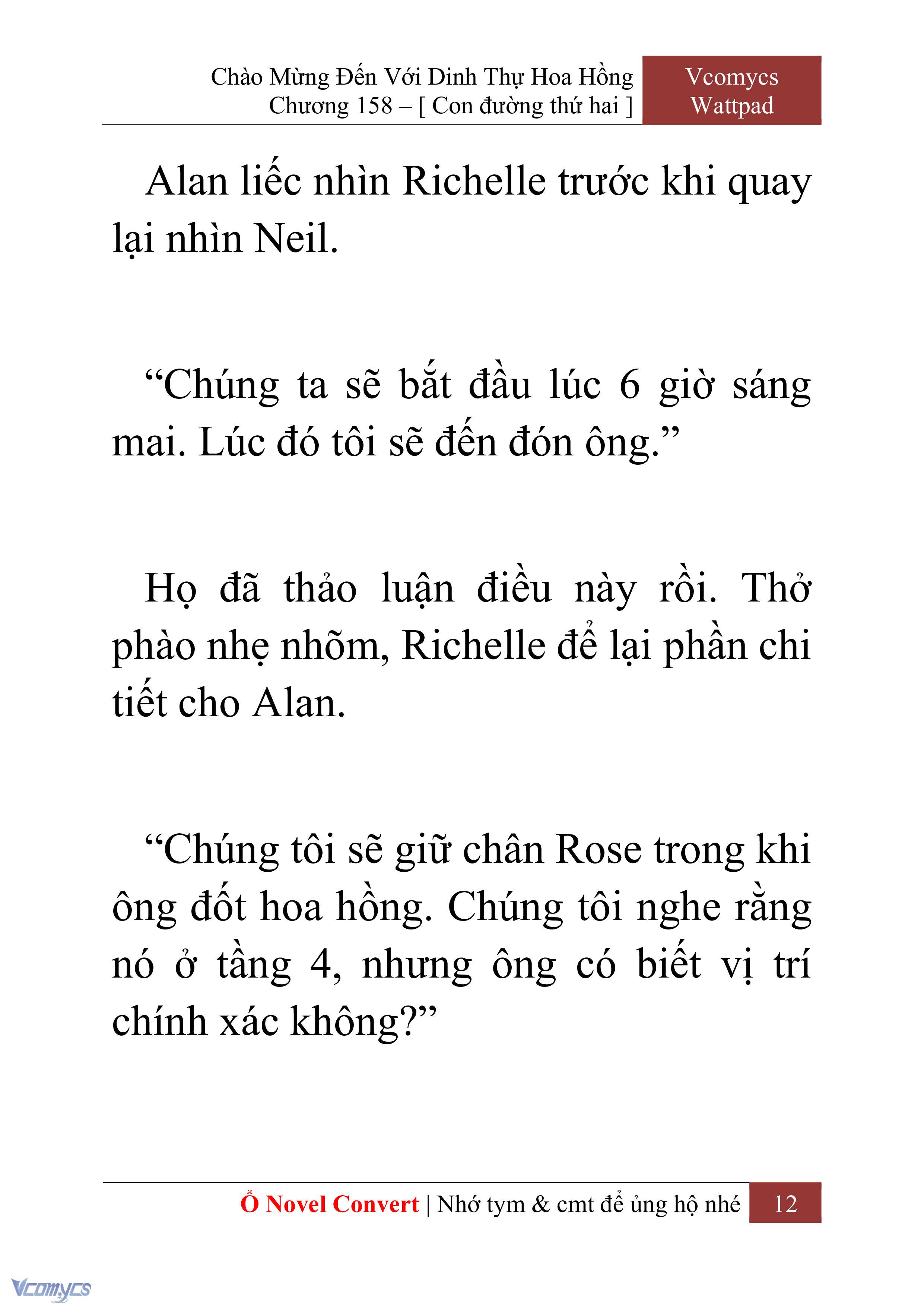 [Novel] Chào Mừng Đến Với Dinh Thự Hoa Hồng Chap 158 - Trang 2