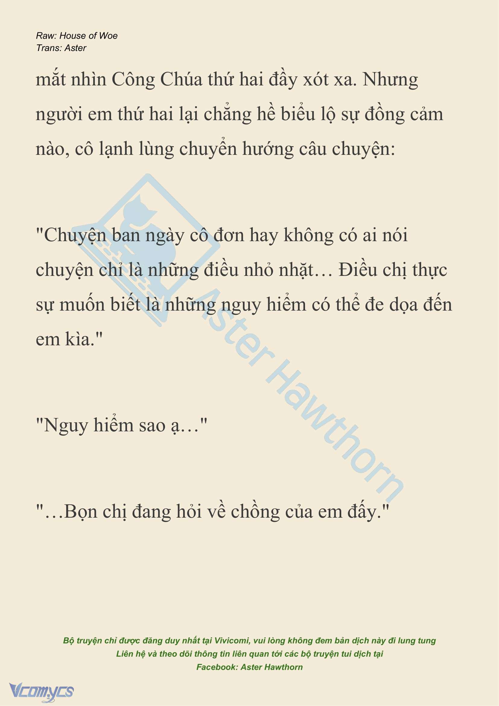 [NOVEL] Dành Cho Các Nữ Thần: Dành cho Psyche Chap 33 - Trang 2