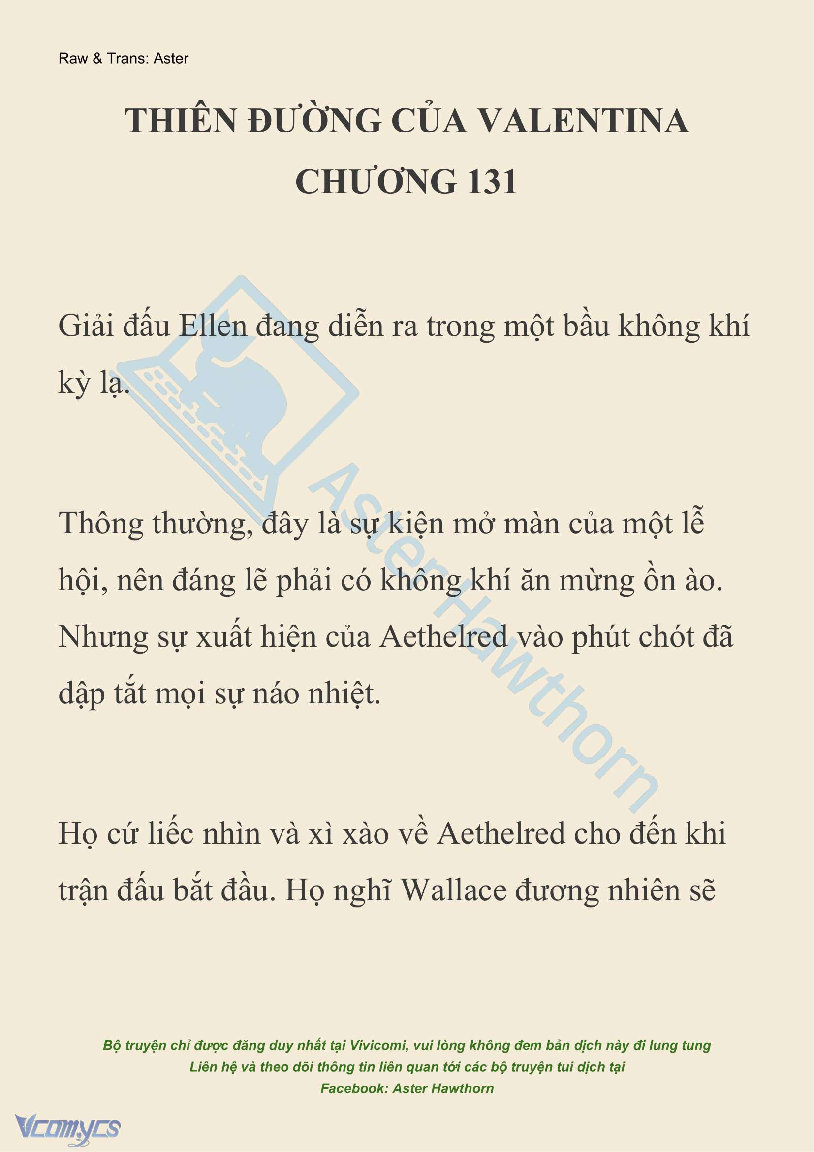 [NOVEL] Thiên Đường Của Valentina Chap 131 - Trang 2