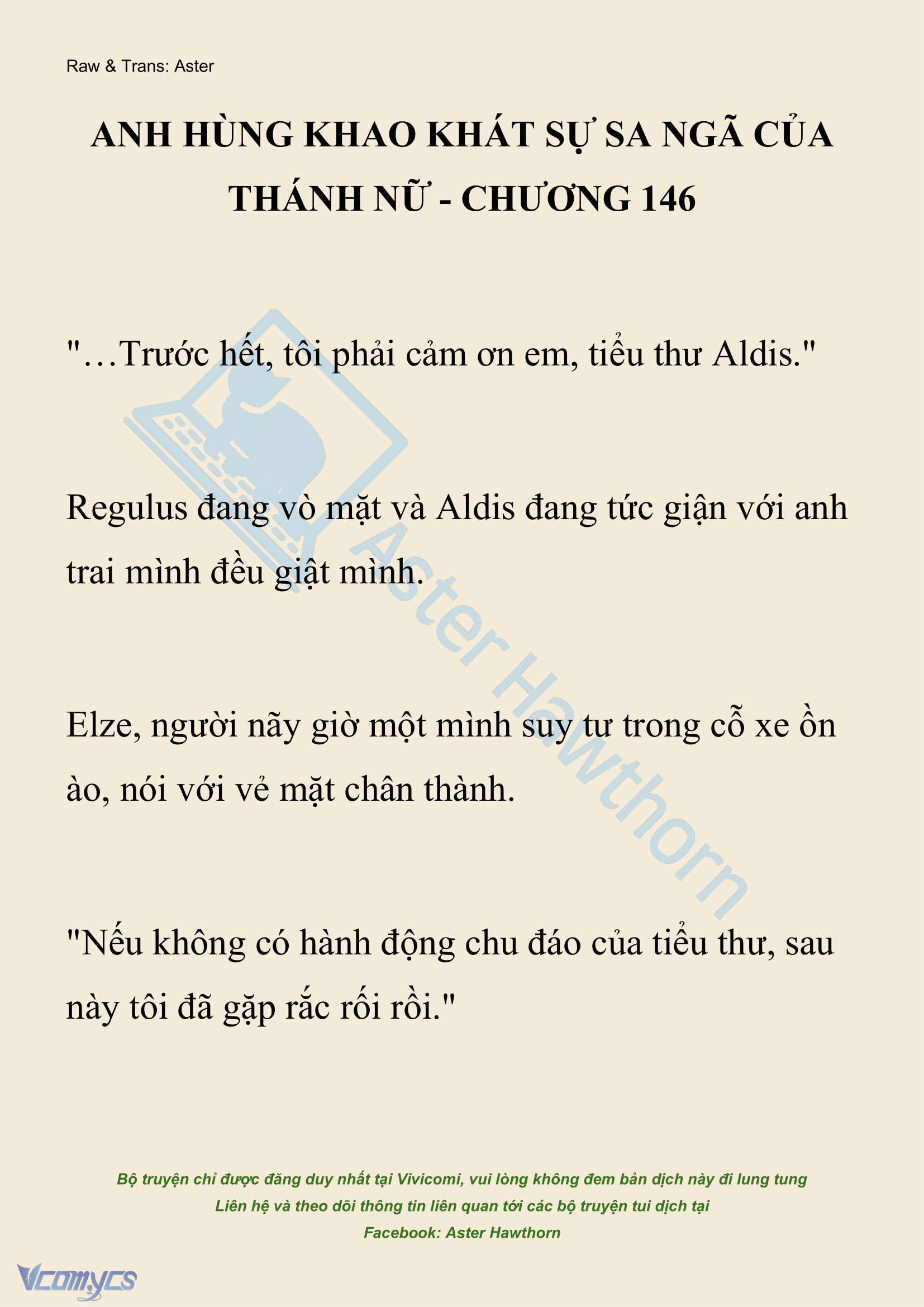 [NOVEL] Anh Hùng Khao Khát Sự Sa Ngã Của Thánh Nữ Chap 146 - Trang 2