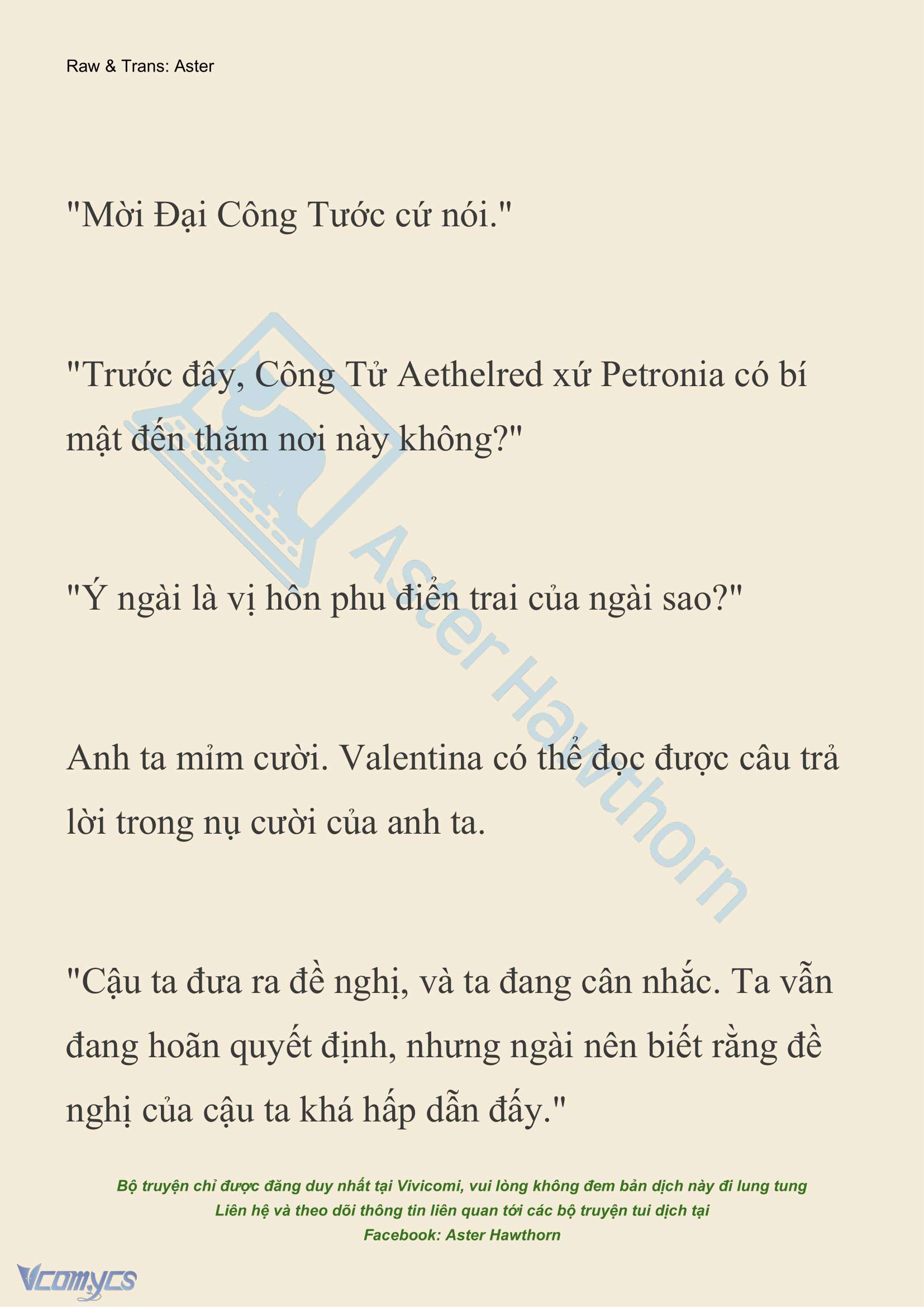 [NOVEL] Thiên Đường Của Valentina Chap 137 - Trang 2