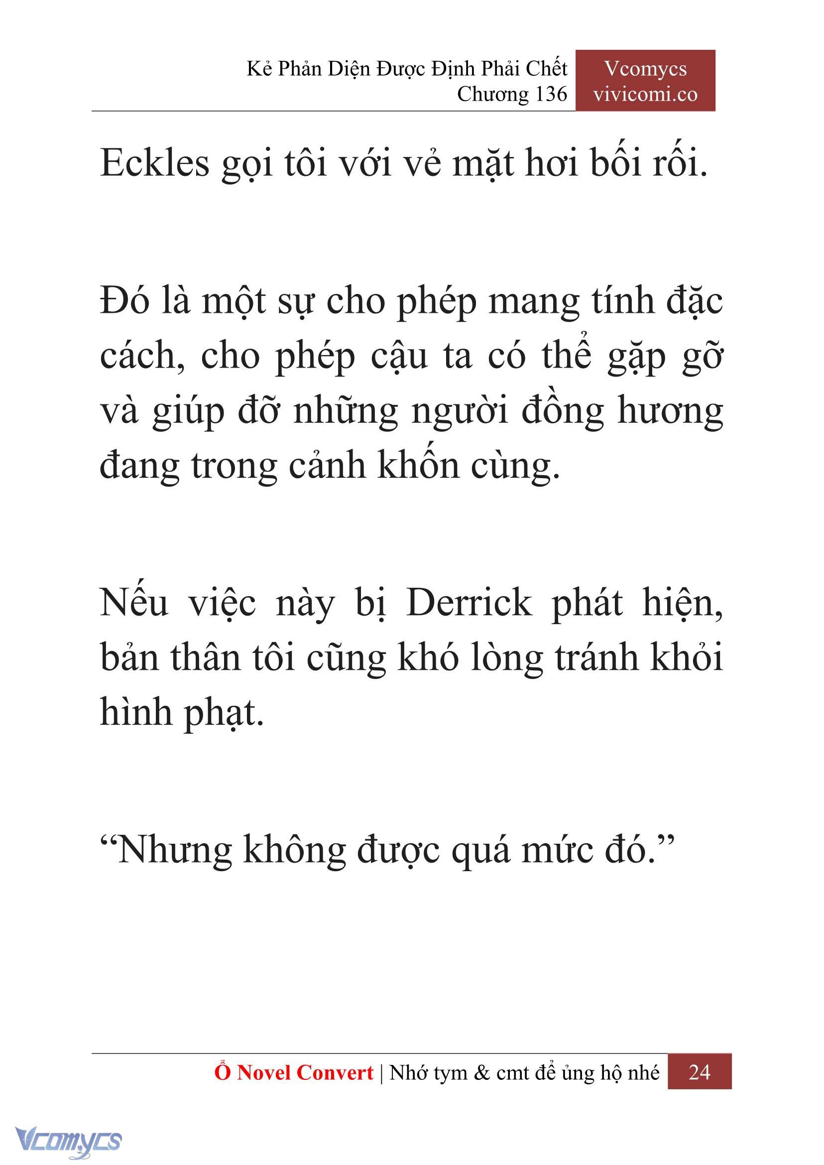 [Novel] Kẻ Phản Diện Được Định Phải Chết Chap 136 - Trang 2