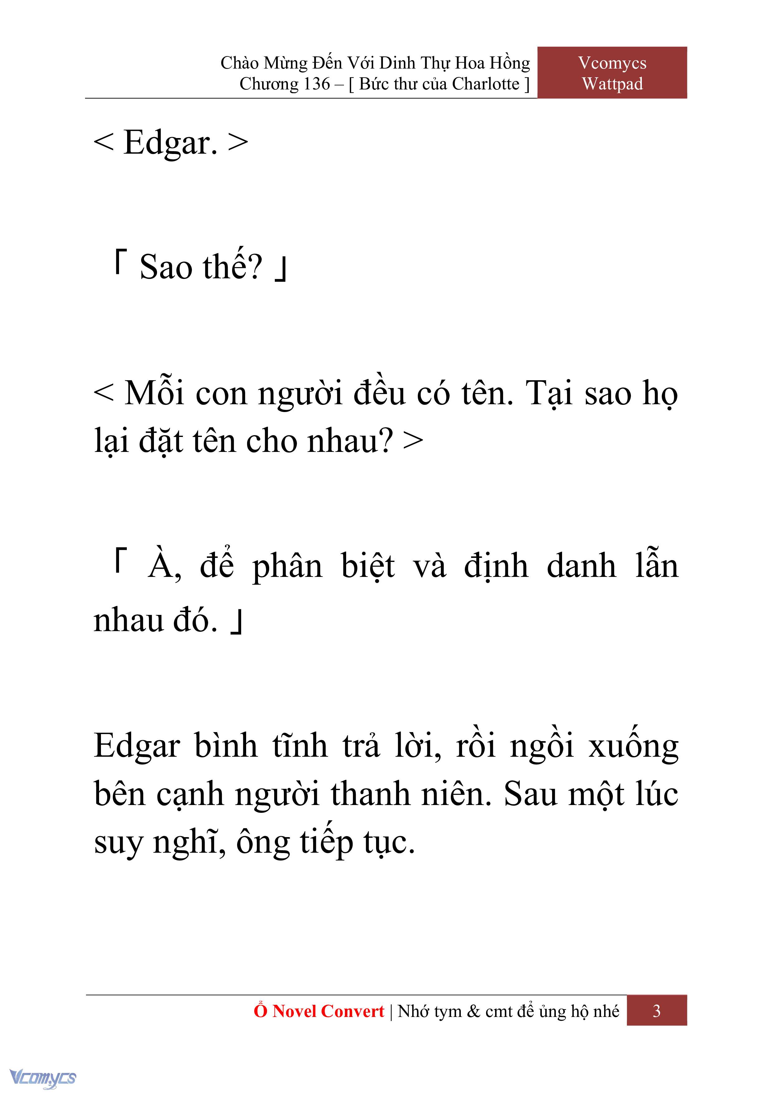 [Novel] Chào Mừng Đến Với Dinh Thự Hoa Hồng Chap 136 - Trang 2