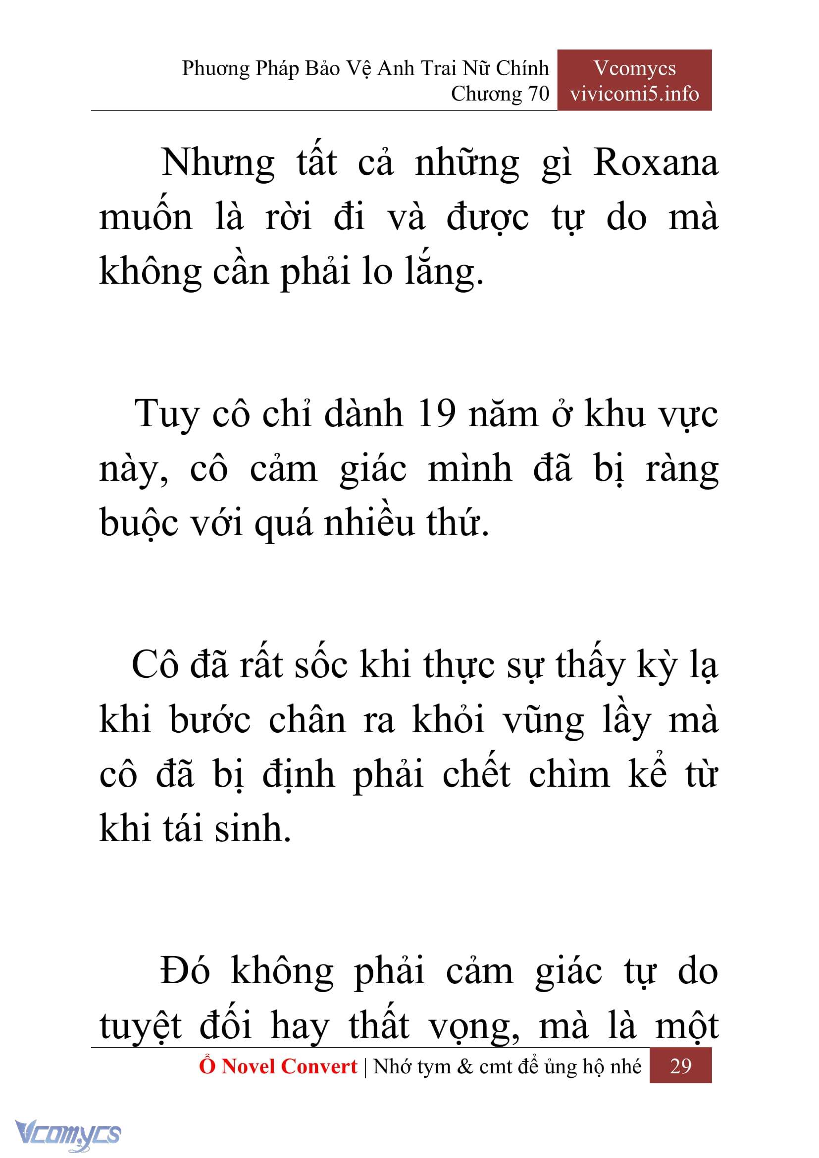 [Novel] Phương Pháp Bảo Vệ Anh Trai Nữ Chính Chap 70 - Trang 2