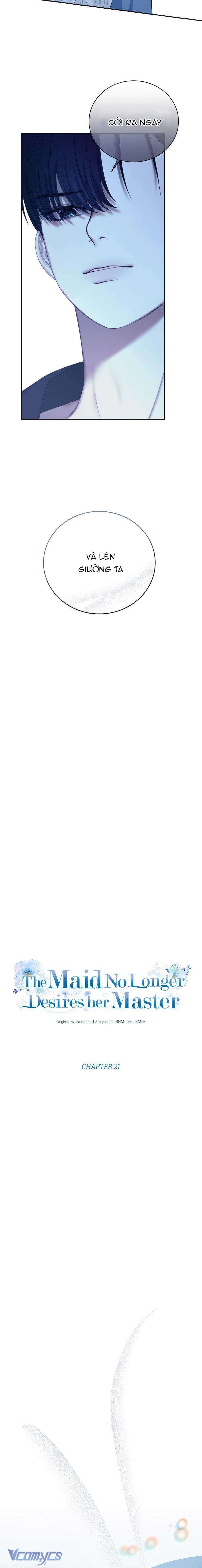 Hầu Nữ Không Còn Thèm Muốn Chủ Nhân Nữa Chapter 21 - Trang 4