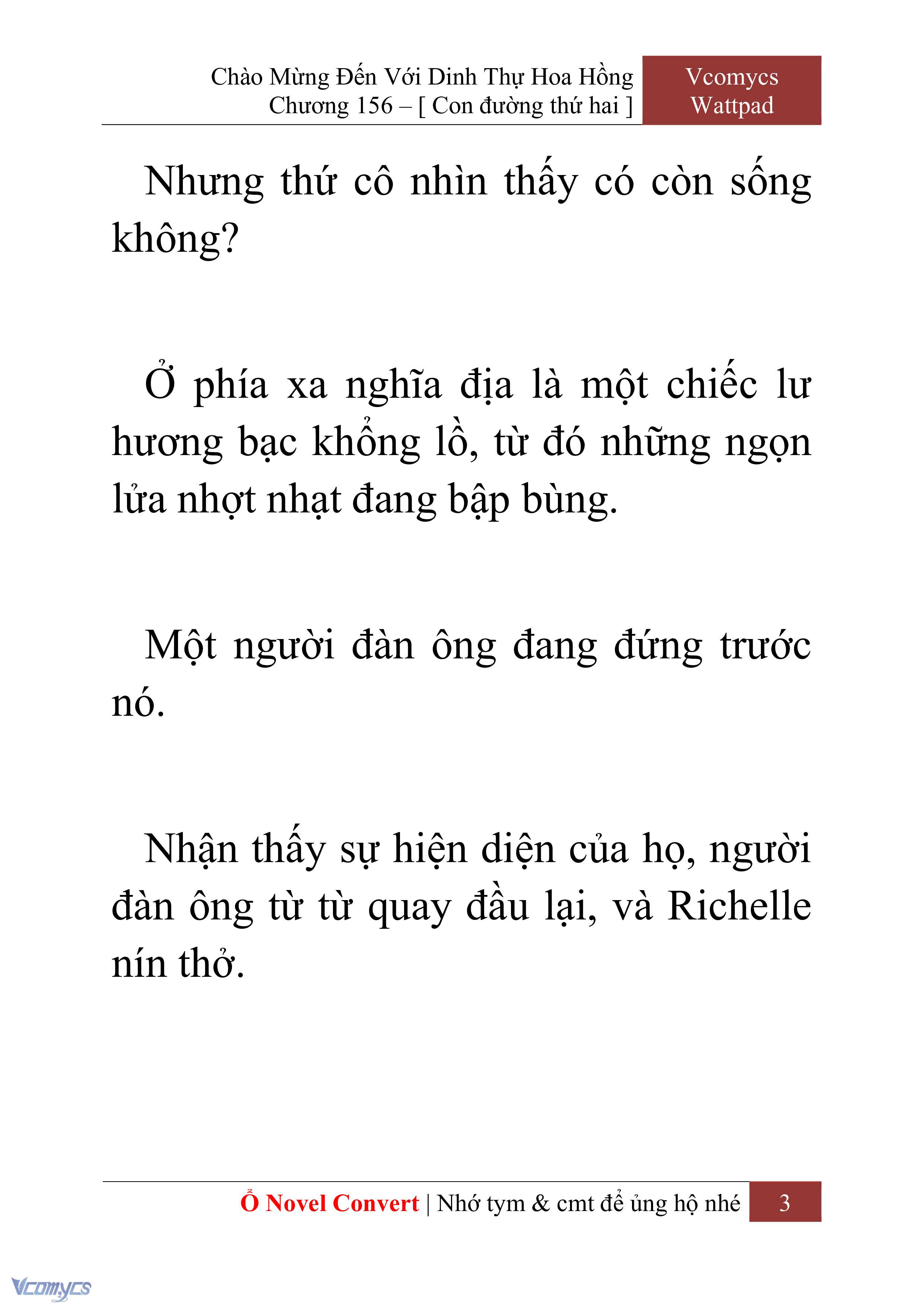 [Novel] Chào Mừng Đến Với Dinh Thự Hoa Hồng Chap 156 - Trang 2