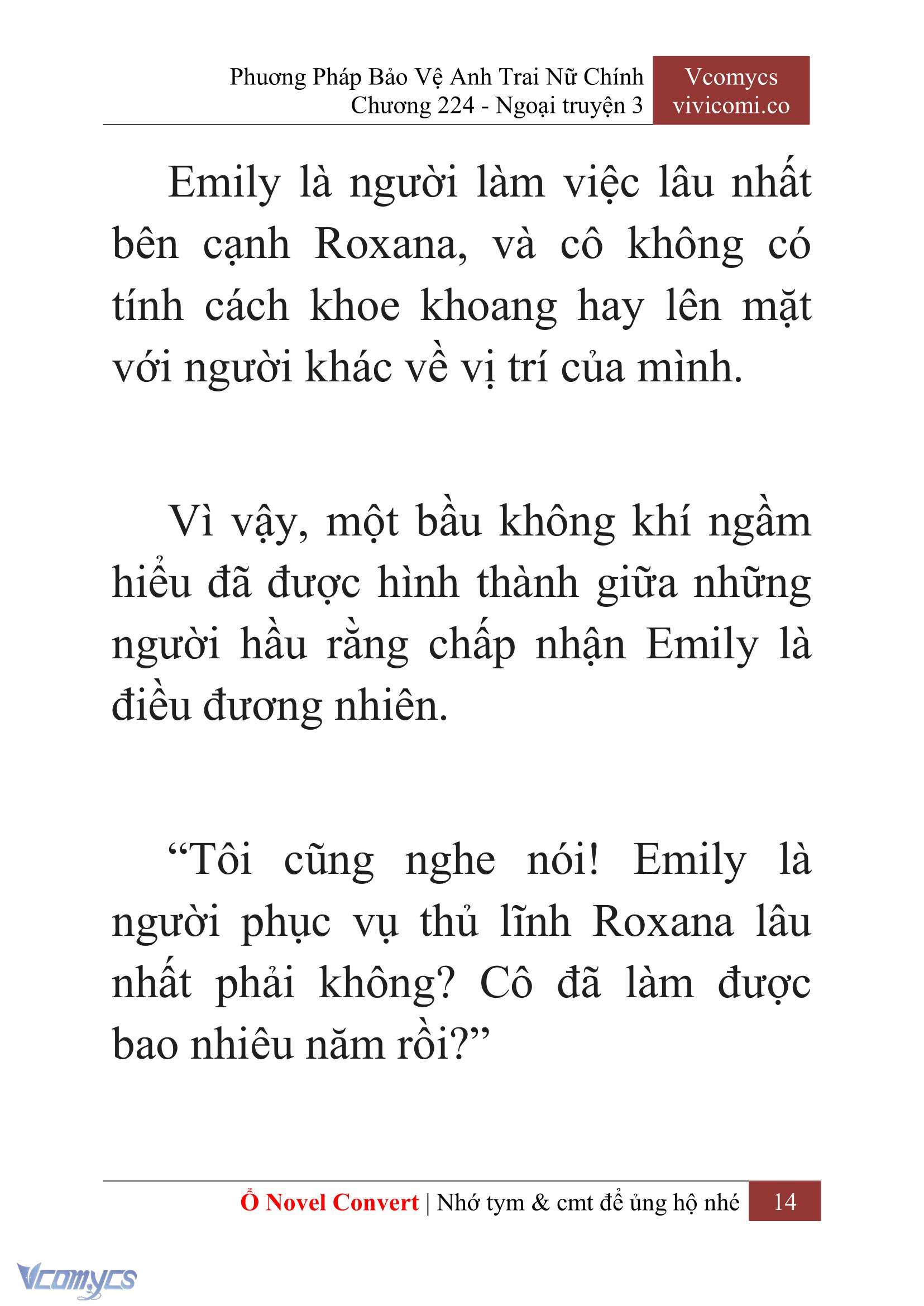 [Novel] Phương Pháp Bảo Vệ Anh Trai Nữ Chính Chap 224 - Trang 2