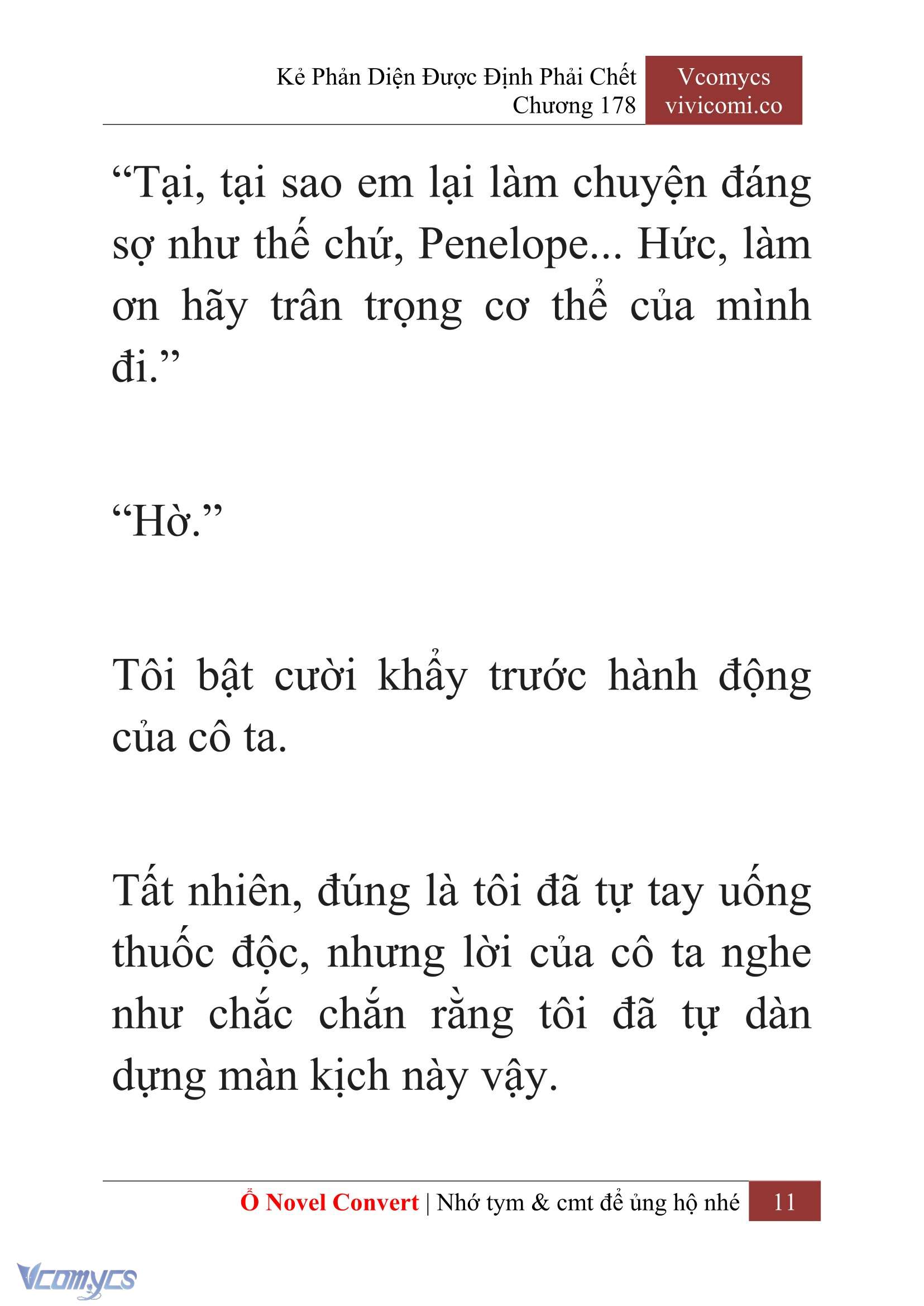 [Novel] Kẻ Phản Diện Được Định Phải Chết Chap 178 - Trang 2