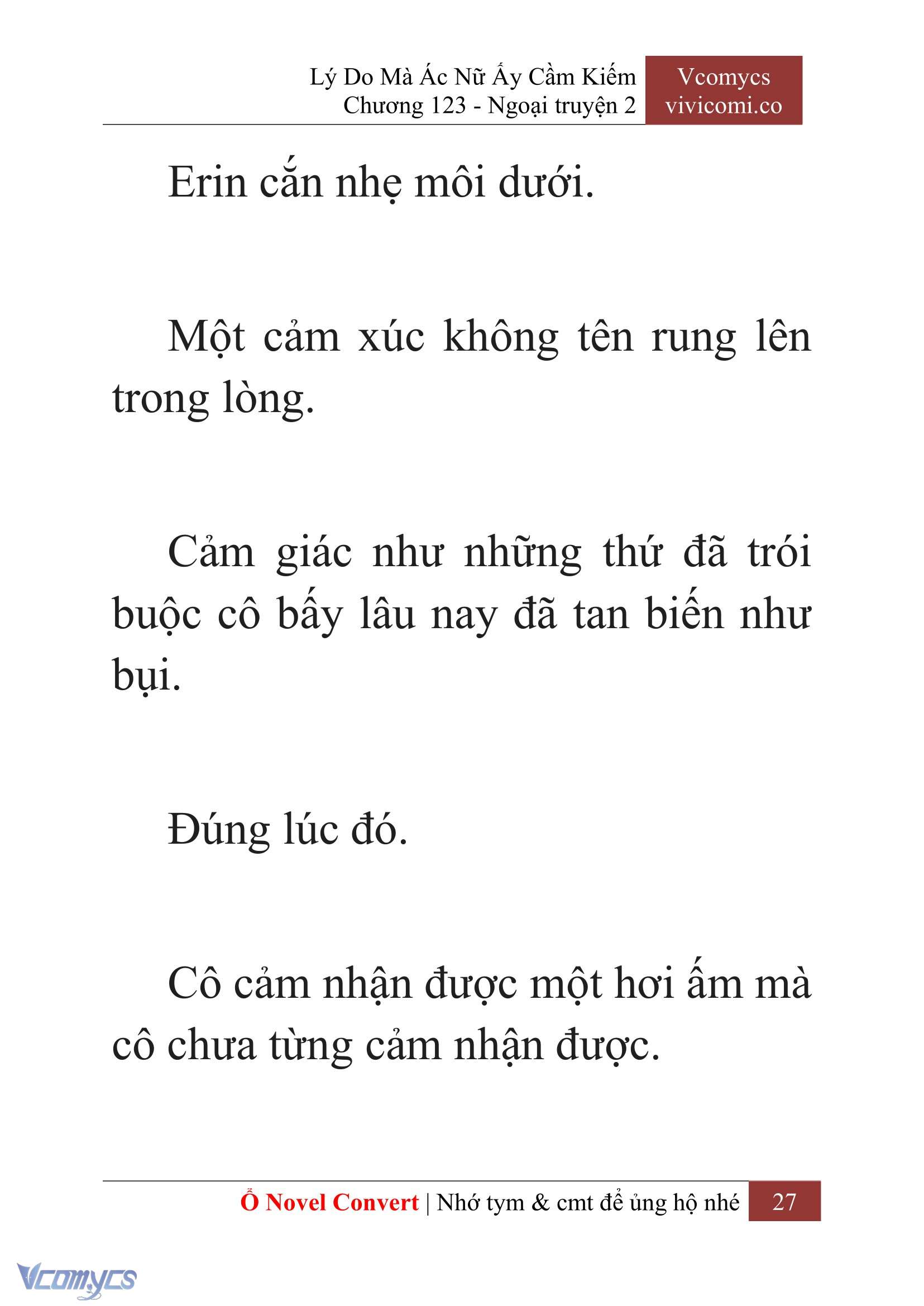 [Novel] Lý Do Mà Ác Nữ Ấy Cầm Kiếm Chap 123 - Trang 2