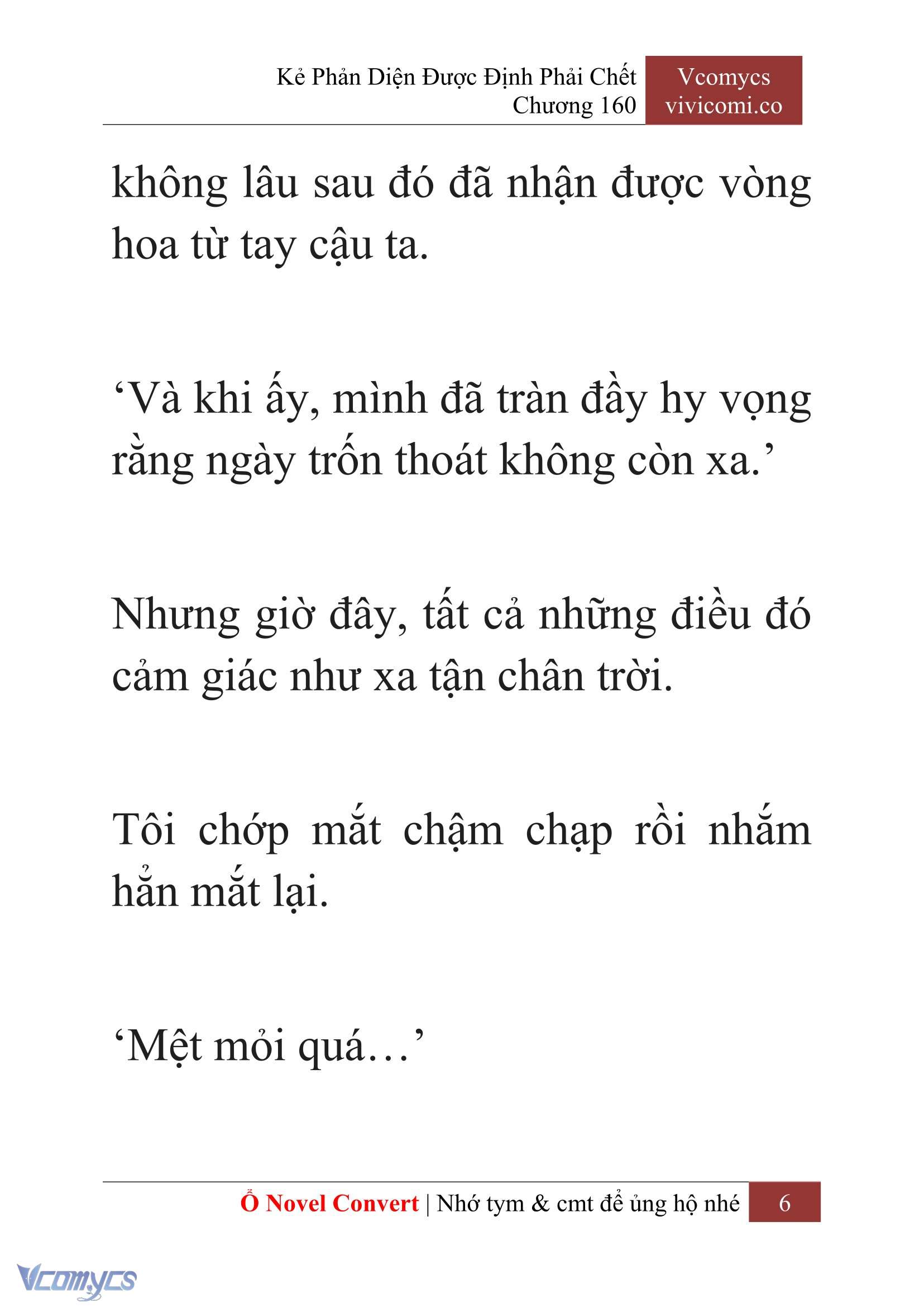 [Novel] Kẻ Phản Diện Được Định Phải Chết Chap 160 - Trang 2