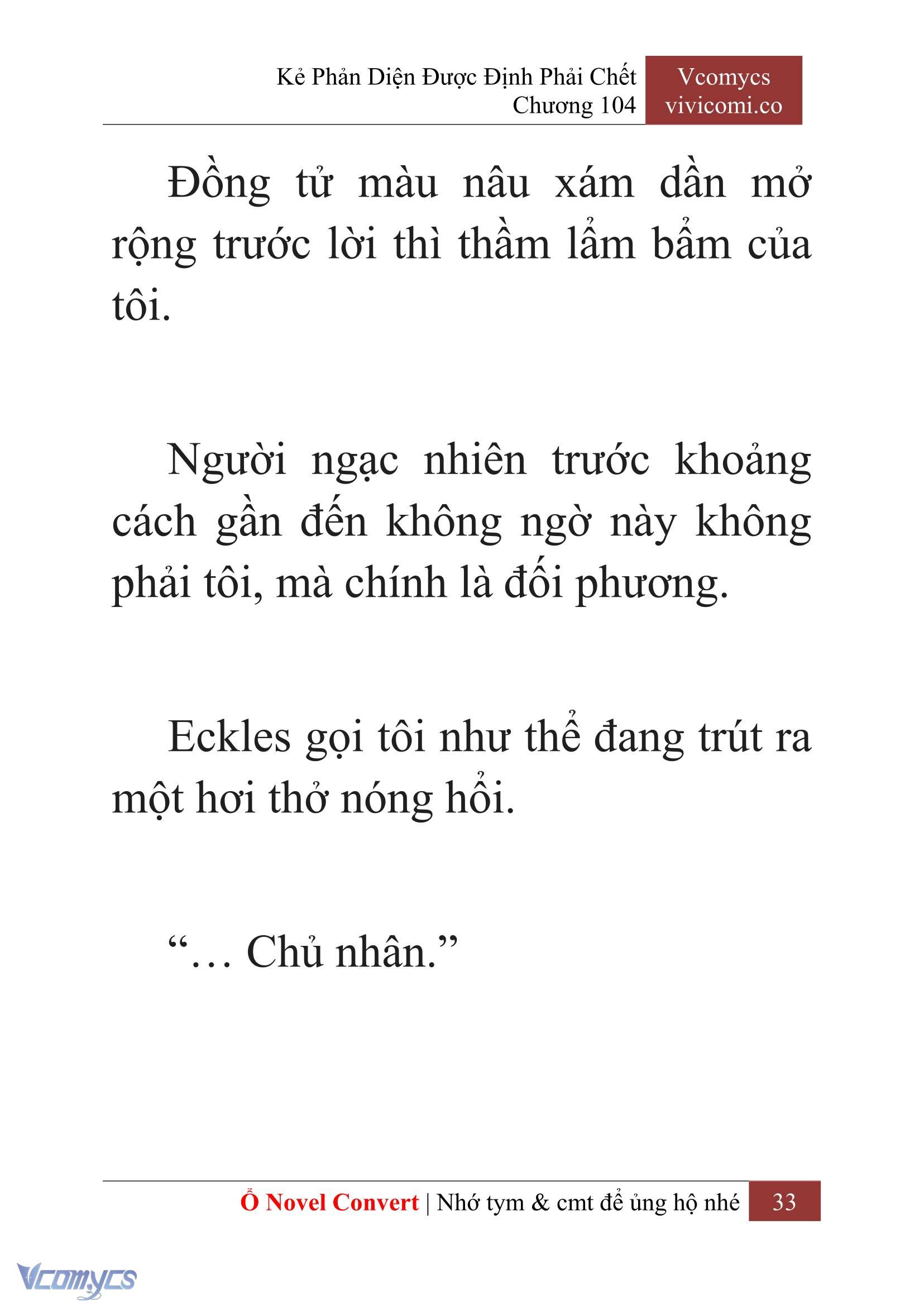 [Novel] Kẻ Phản Diện Được Định Phải Chết Chap 104 - Trang 2