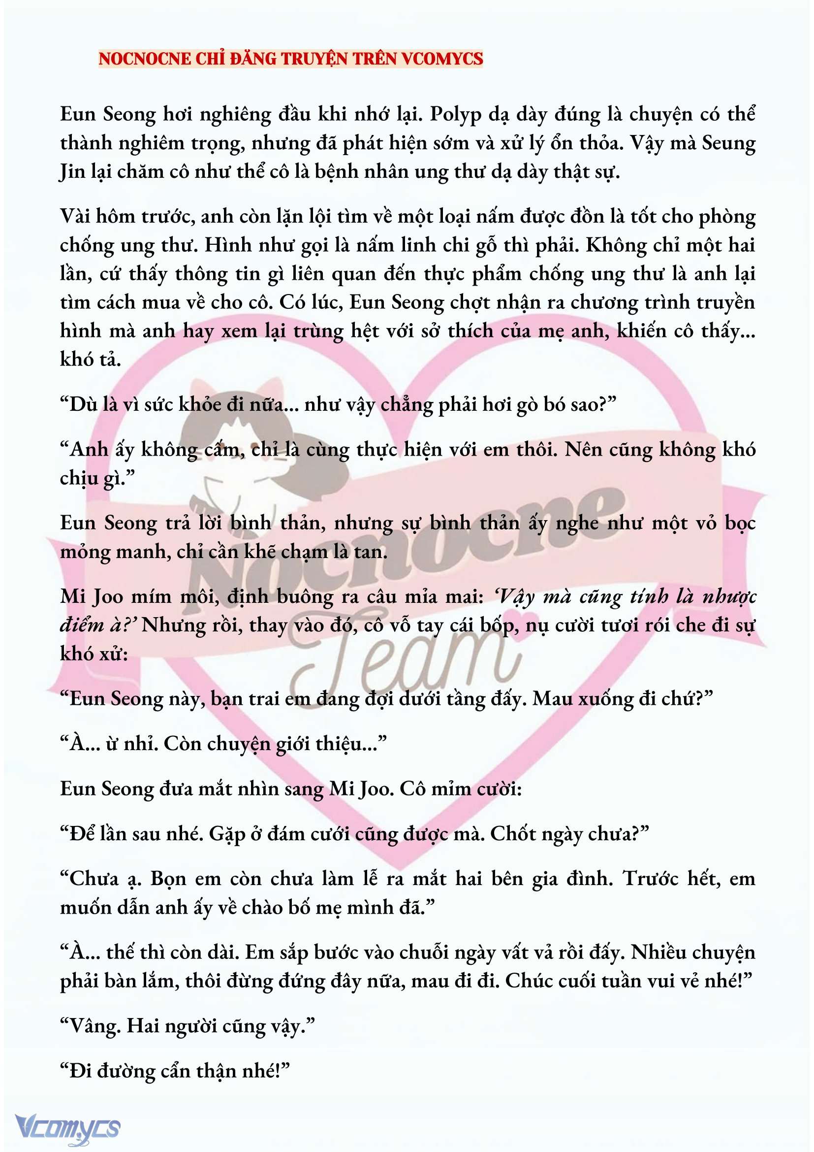 [NOVEL] CHÚNG TA KẾT THÚC VÀO MÙA THU Chap 65 - Trang 2