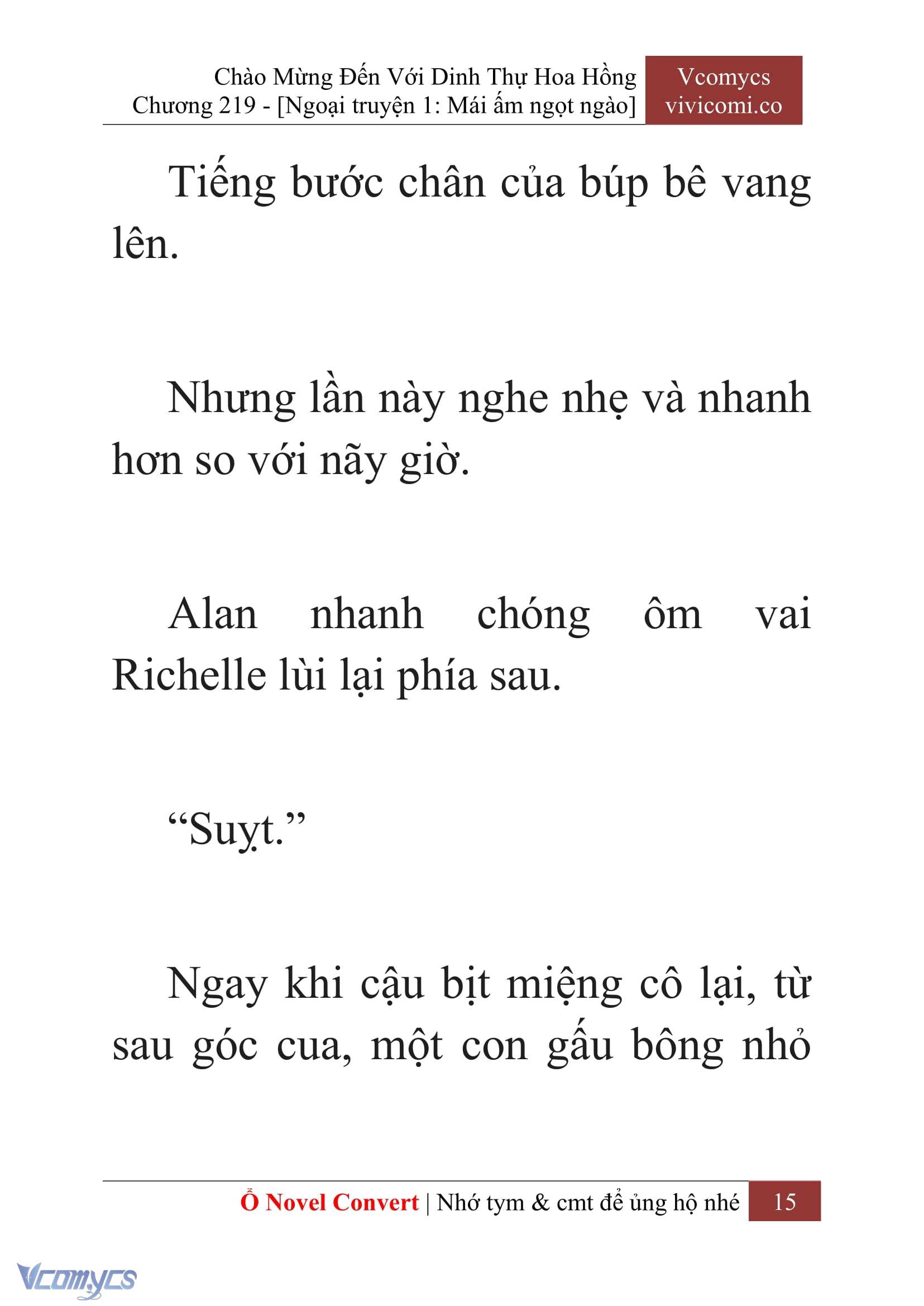 [Novel] Chào Mừng Đến Với Dinh Thự Hoa Hồng Chap 219 - Trang 2