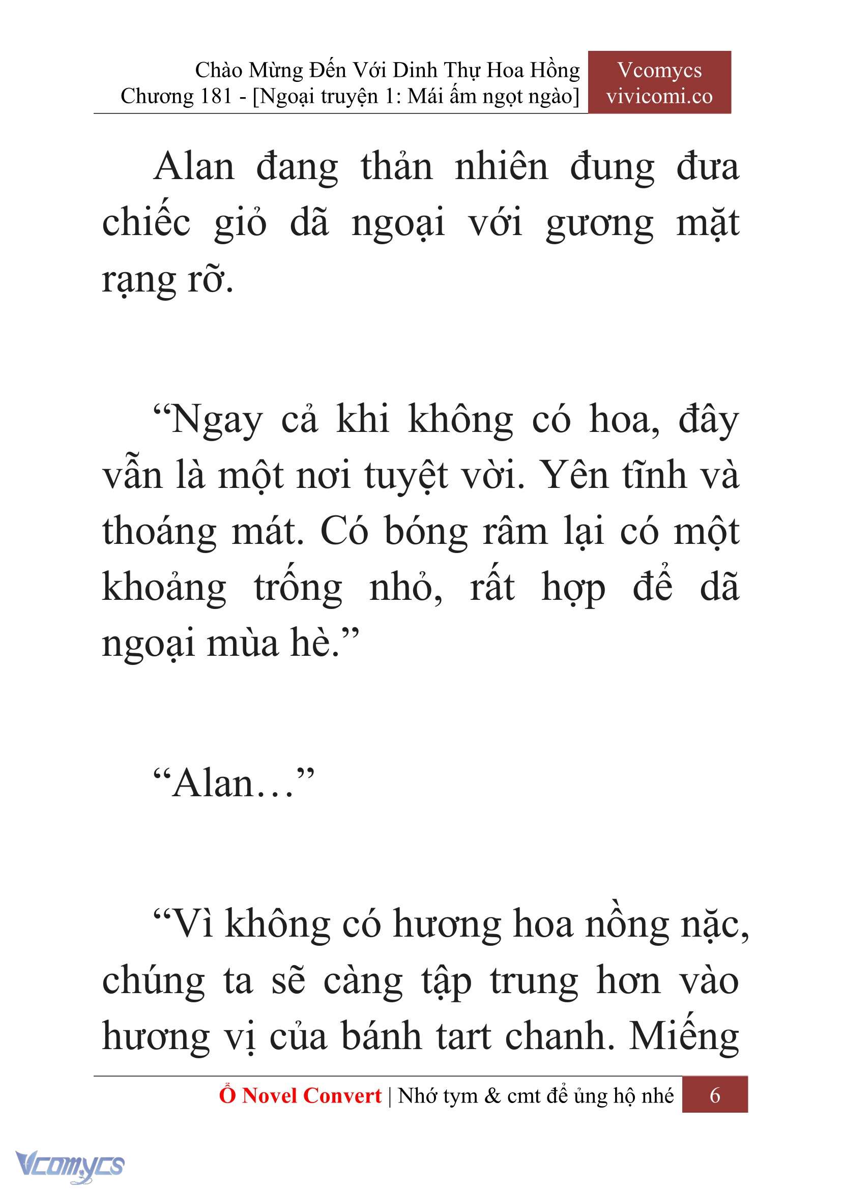 [Novel] Chào Mừng Đến Với Dinh Thự Hoa Hồng Chap 181 - Trang 2