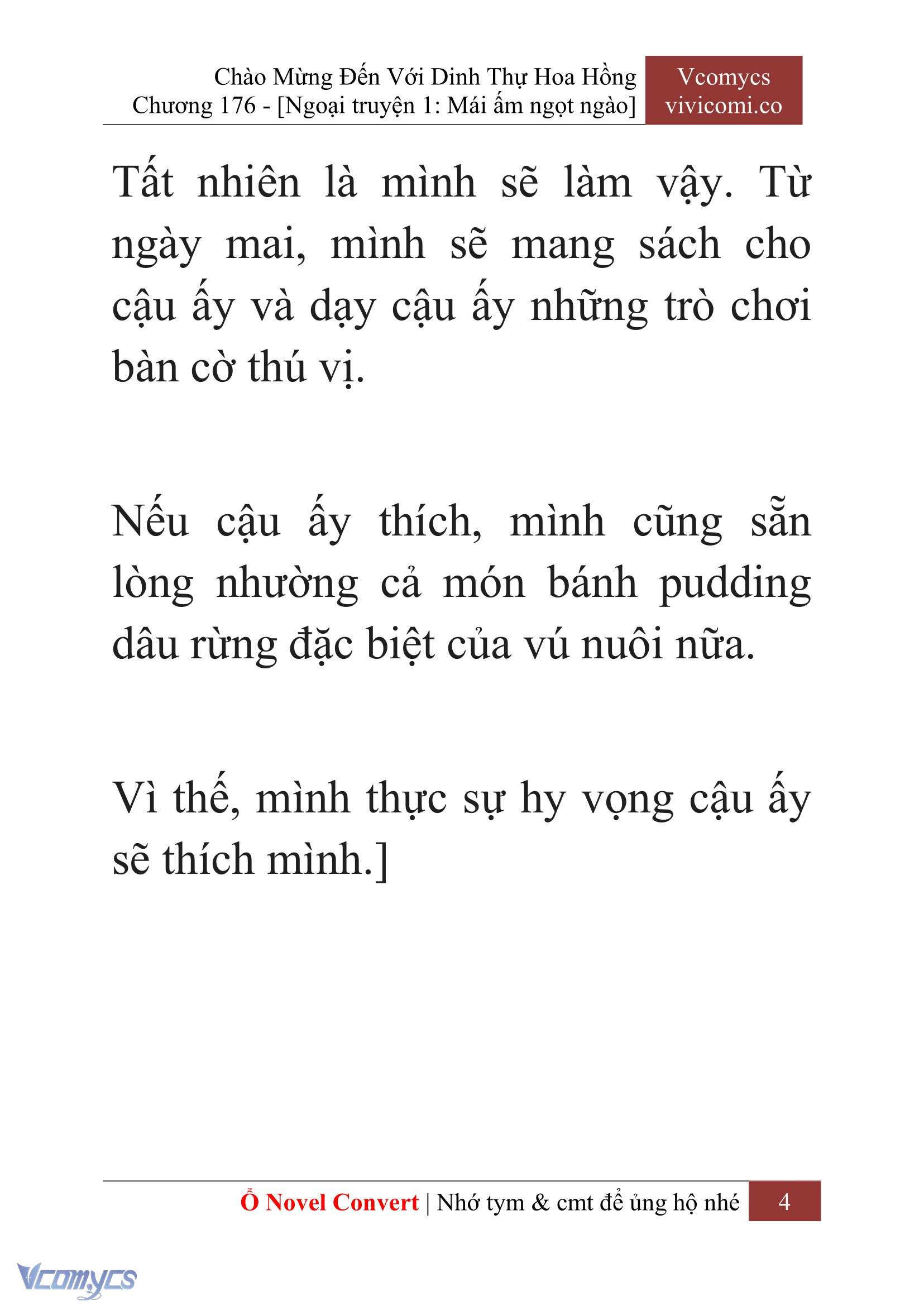 [Novel] Chào Mừng Đến Với Dinh Thự Hoa Hồng Chap 176 - Trang 2