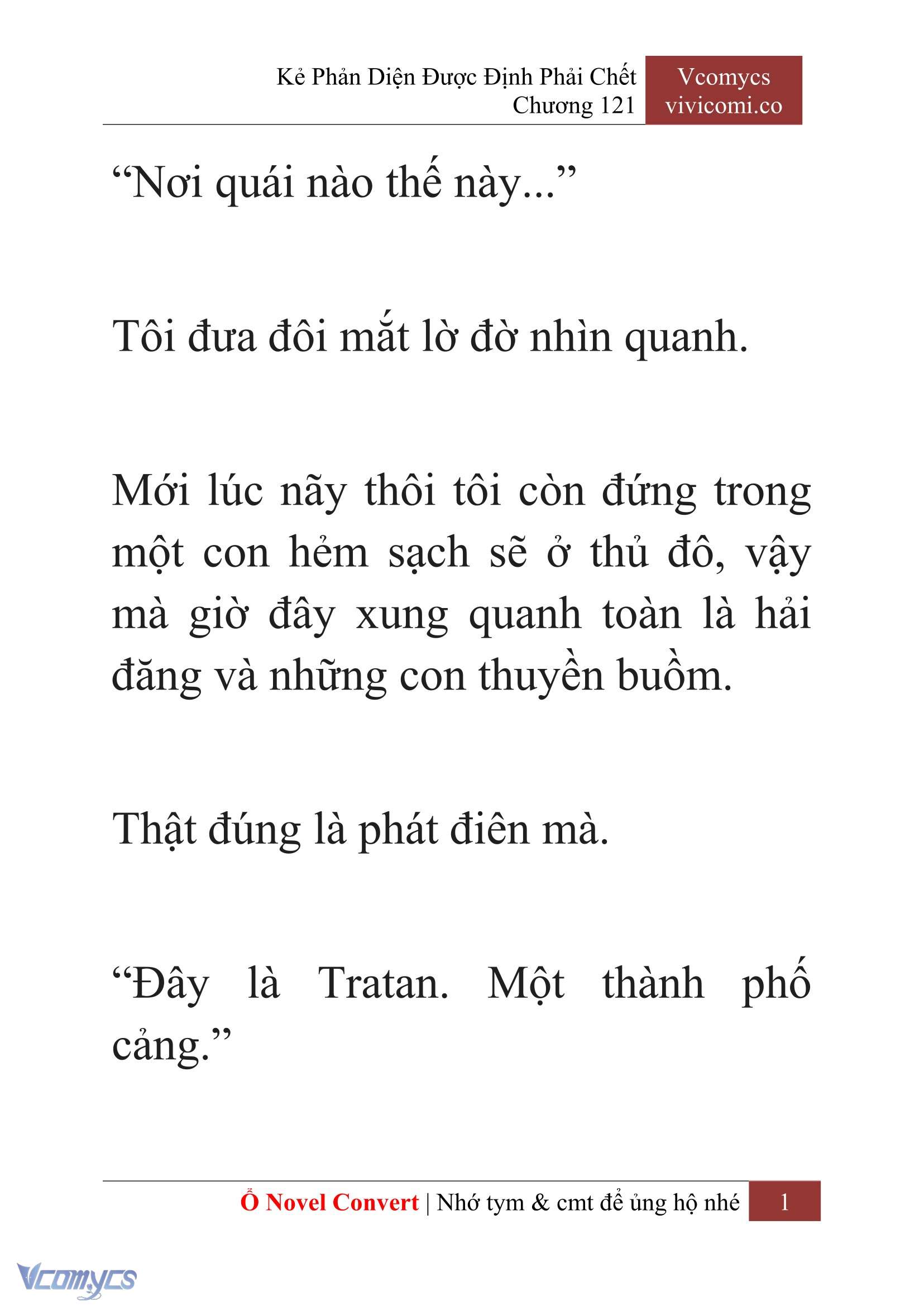 [Novel] Kẻ Phản Diện Được Định Phải Chết Chap 121 - Next Chap 122