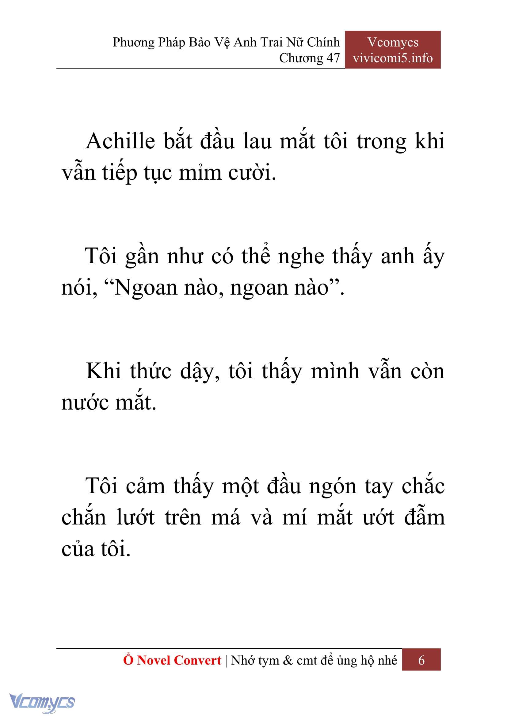 [Novel] Phương Pháp Bảo Vệ Anh Trai Nữ Chính Chap 47 - Trang 2