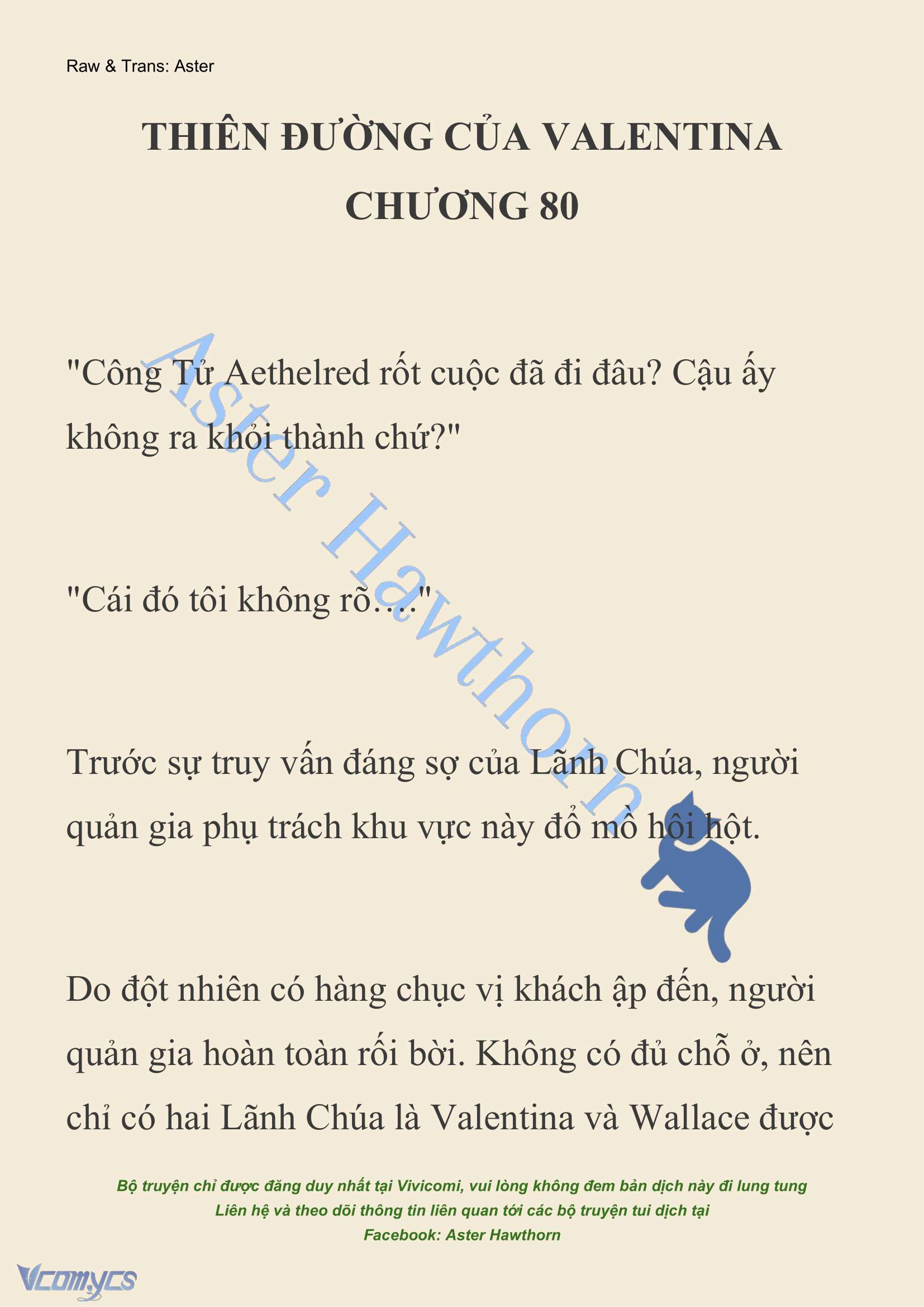 [NOVEL] Thiên Đường Của Valentina Chap 80 - Trang 2