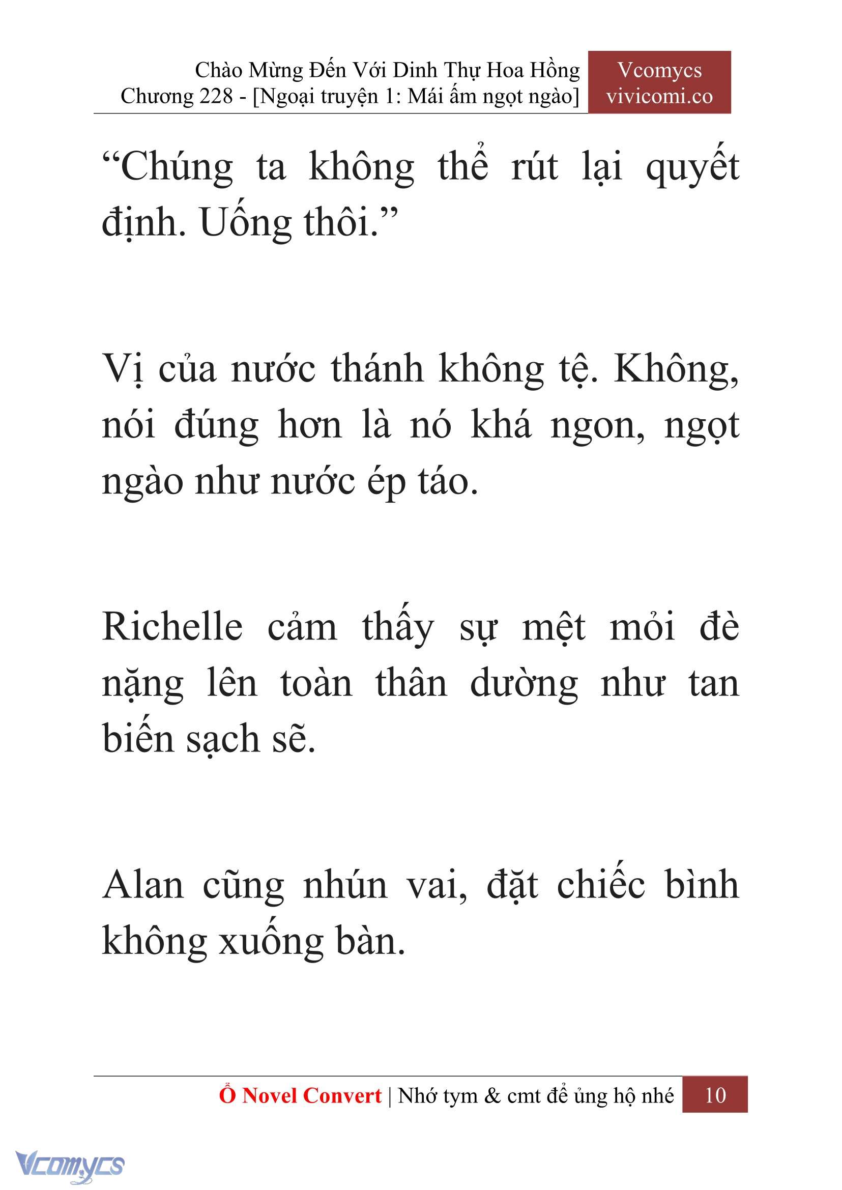 [Novel] Chào Mừng Đến Với Dinh Thự Hoa Hồng Chap 228 - Trang 2