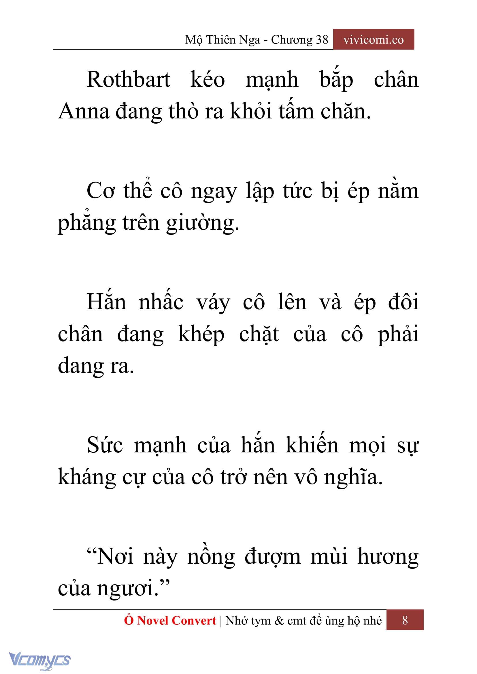 [Novel] Mộ Thiên Nga Chap 38 - Next Chap 39