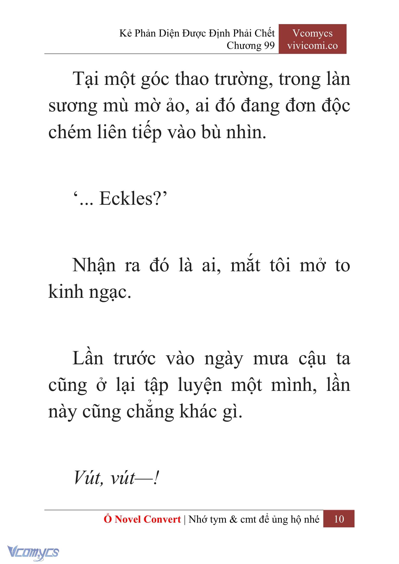 [Novel] Kẻ Phản Diện Được Định Phải Chết Chap 99 - Next Chap 100