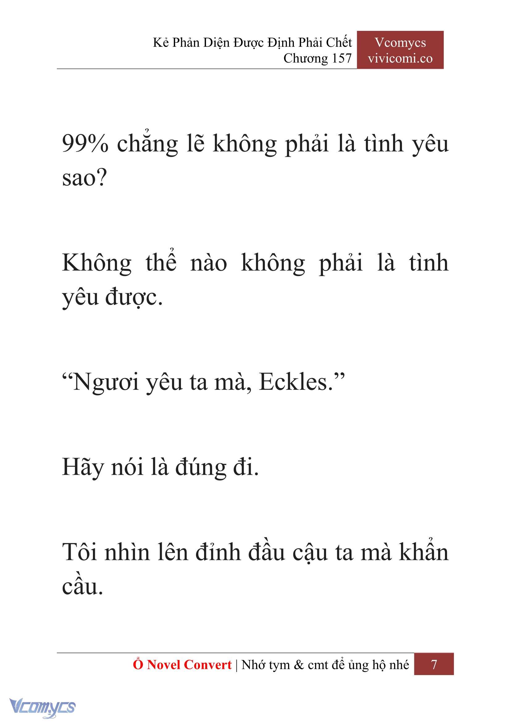 [Novel] Kẻ Phản Diện Được Định Phải Chết Chap 157 - Trang 2
