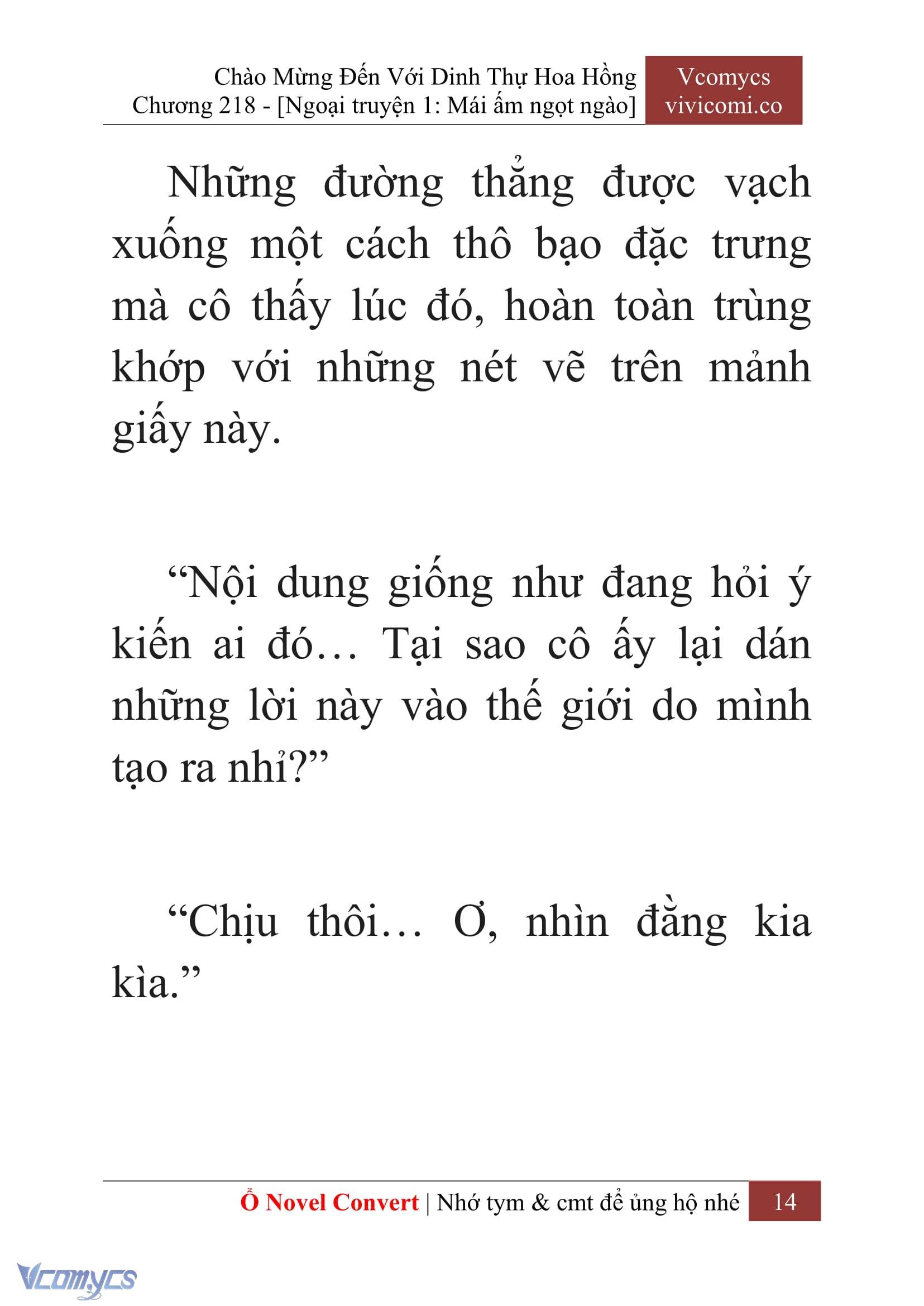 [Novel] Chào Mừng Đến Với Dinh Thự Hoa Hồng Chap 218 - Trang 2