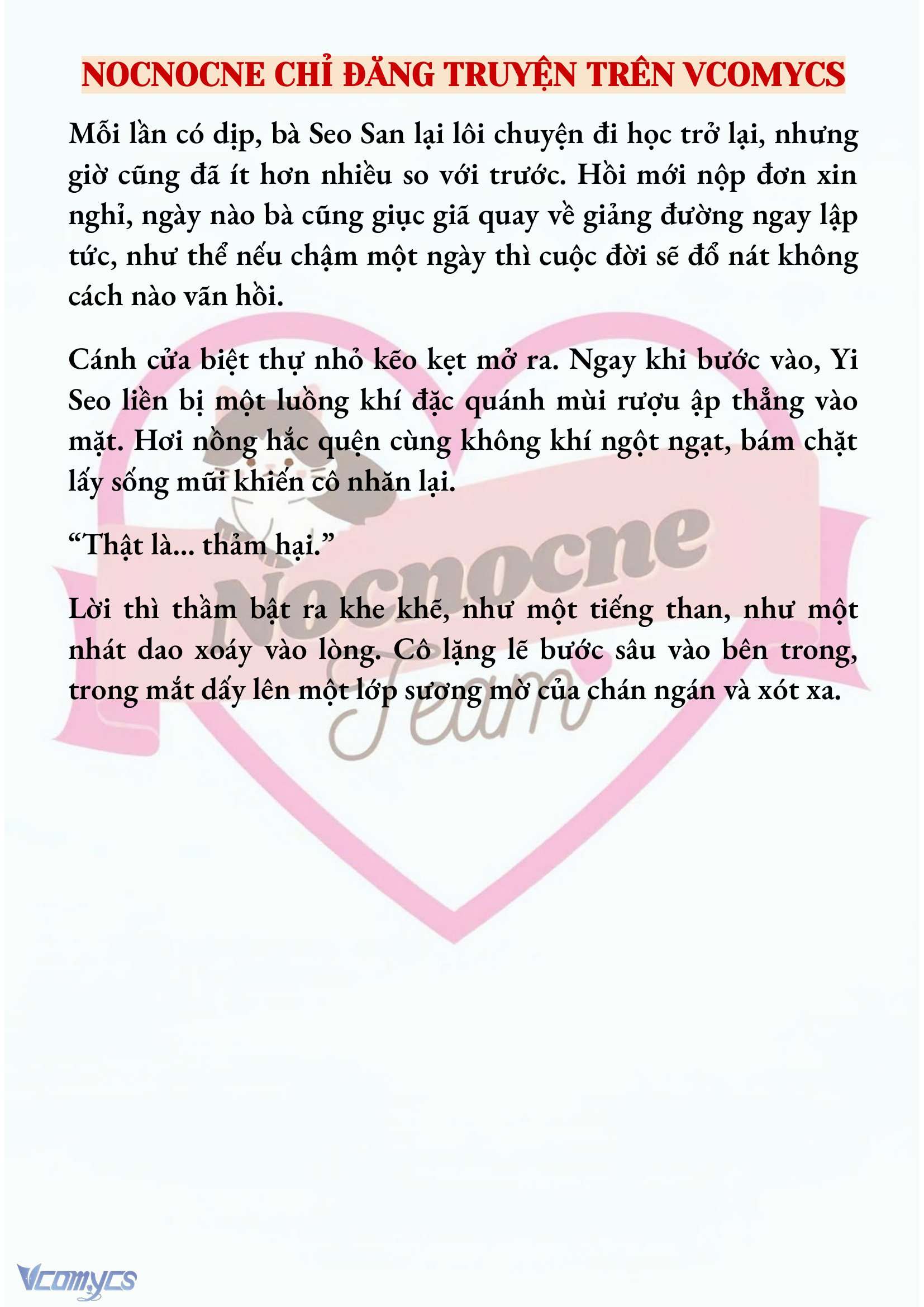 [NOVEL] NGỌN ĐÈN BIỆT VIỆN KHÔNG BAO GIỜ TẮT Chap 6 - Trang 2