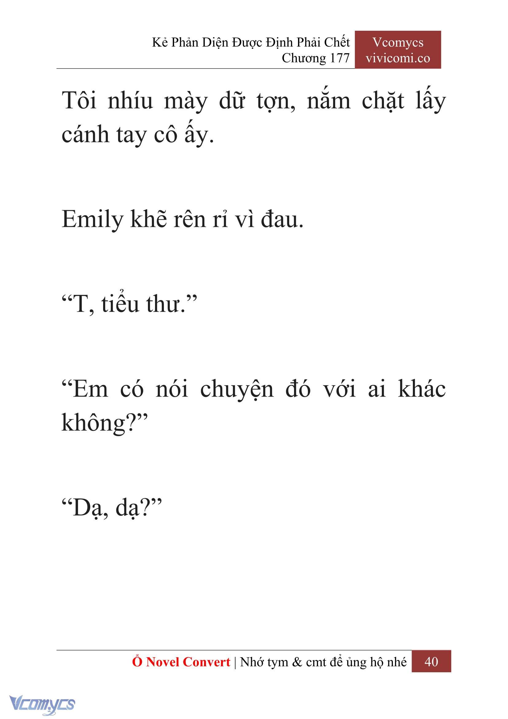 [Novel] Kẻ Phản Diện Được Định Phải Chết Chap 177 - Trang 2