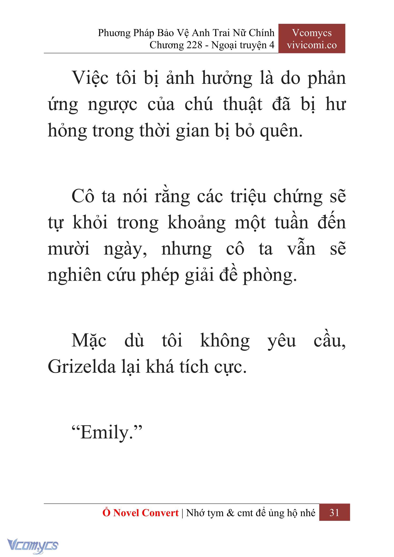 [Novel] Phương Pháp Bảo Vệ Anh Trai Nữ Chính Chap 228 - Trang 2