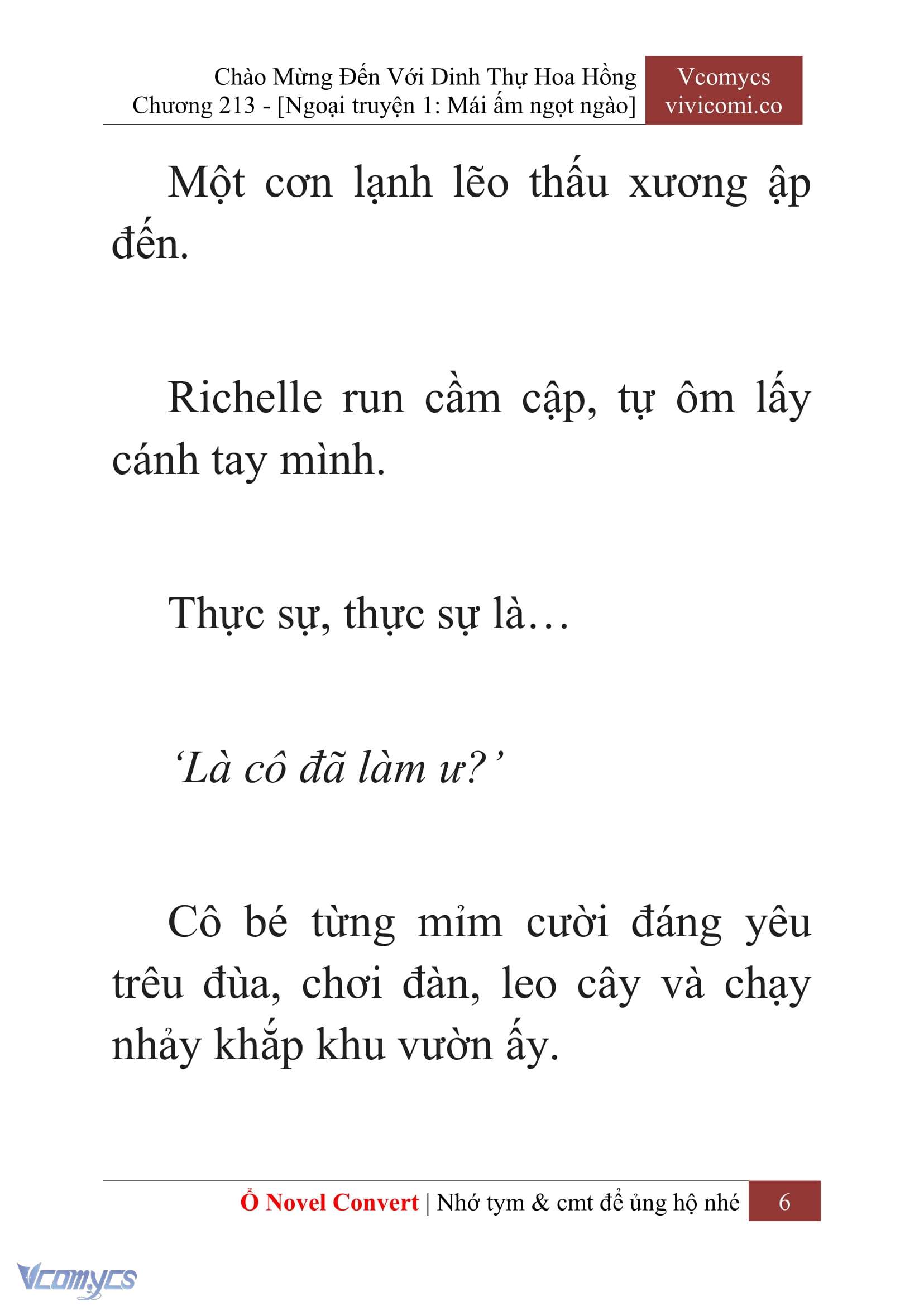 [Novel] Chào Mừng Đến Với Dinh Thự Hoa Hồng Chap 213 - Trang 2