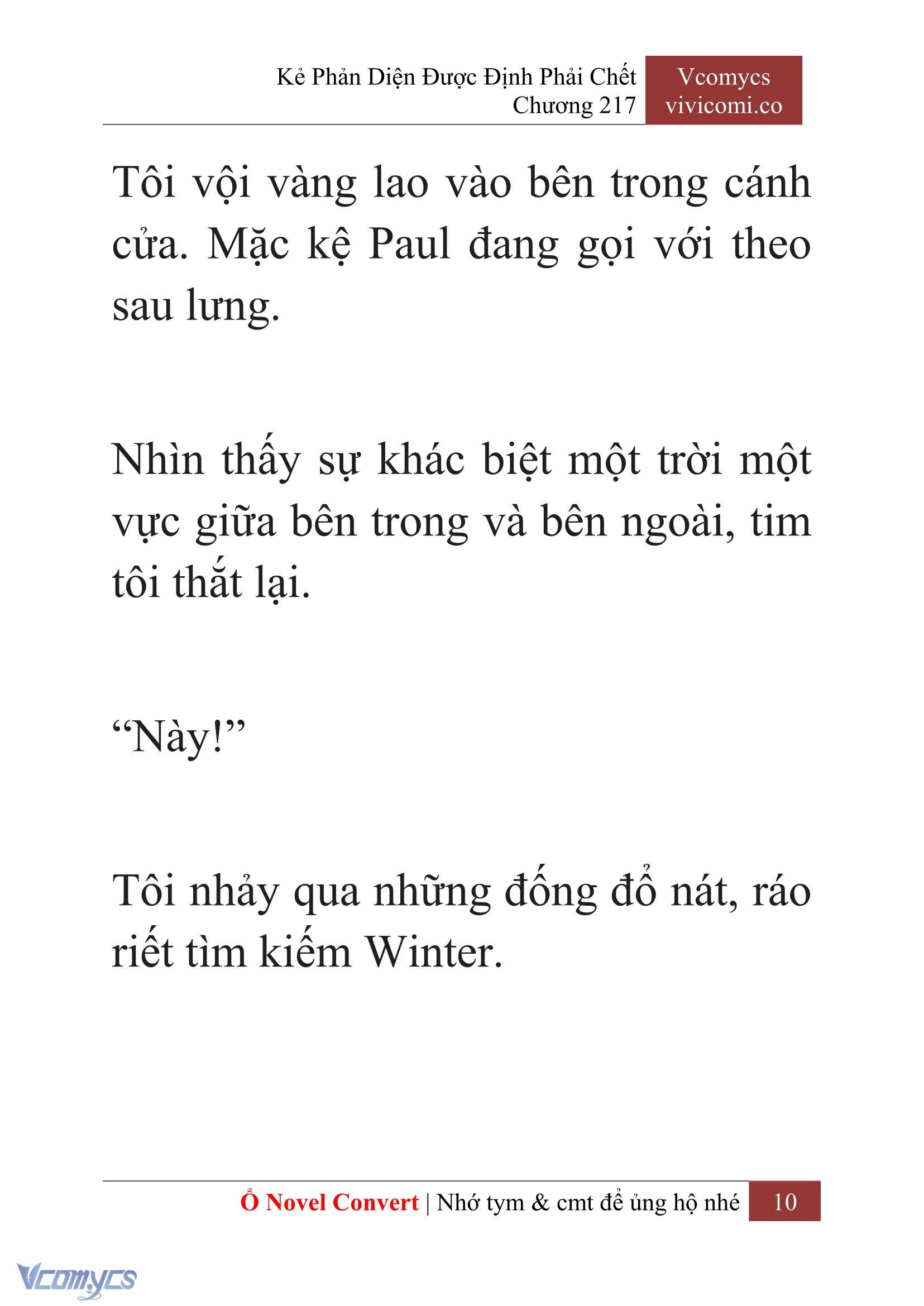 [Novel] Kẻ Phản Diện Được Định Phải Chết Chap 217 - Next Chap 218